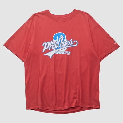 Philadelphia Phillies Adidas 2004 T-shirt - Red - XL by Fanatics Real Vintage