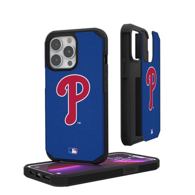 Philadelphia Phillies iPhone Solid Design Rugged Case