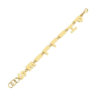Philadelphia Phillies Letter Link Bracelet by Jill Martin
