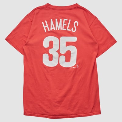 Philadelphia Phillies Majestic 2008 T-shirt - Red - XS by Fanatics Real Vintage