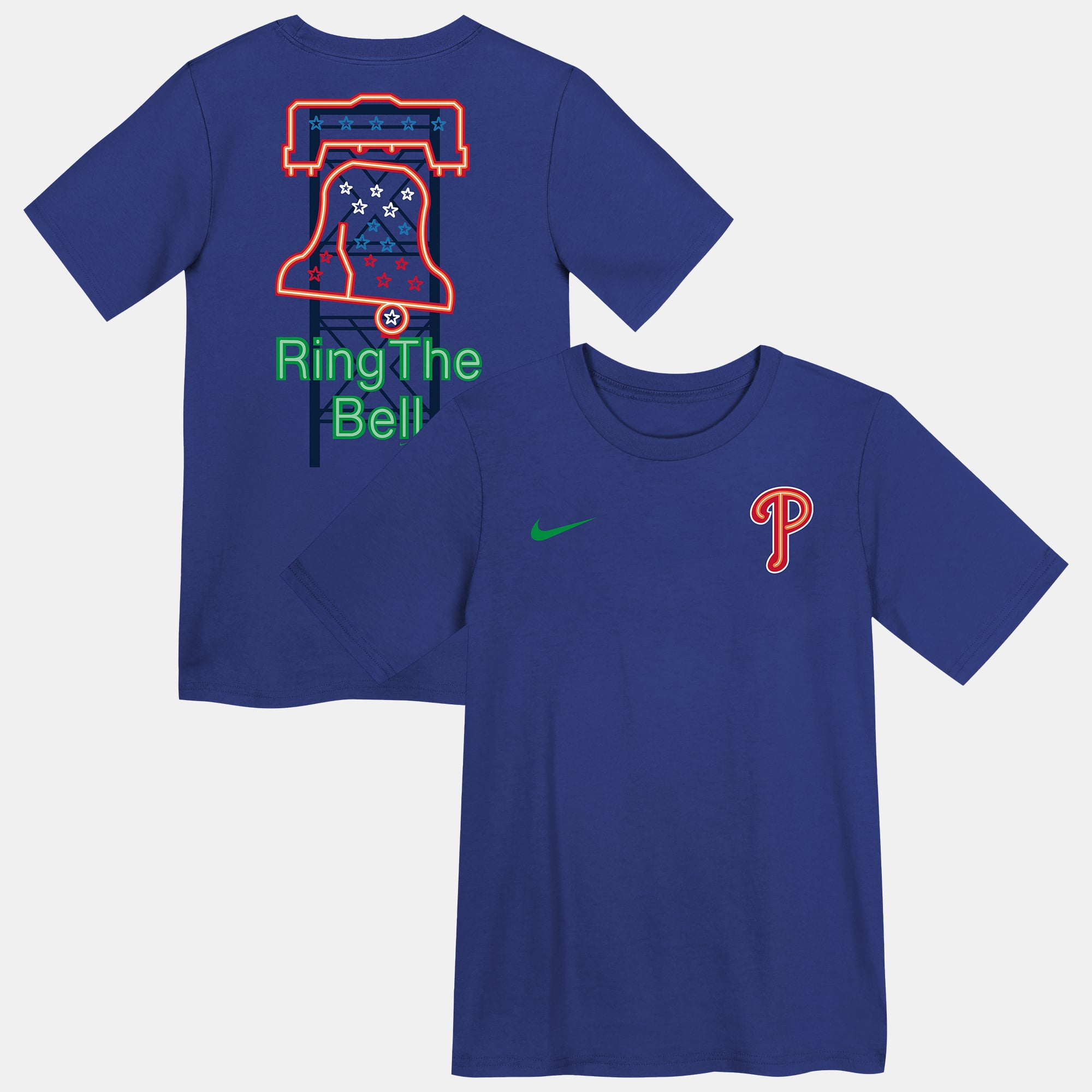 Preschool Nike Blue Philadelphia Phillies Hometown Local Collection T-Shirt