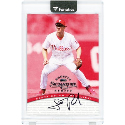 Scott Rolen Philadelphia Phillies Autographed 1997 Donruss Signature Series #SR Card