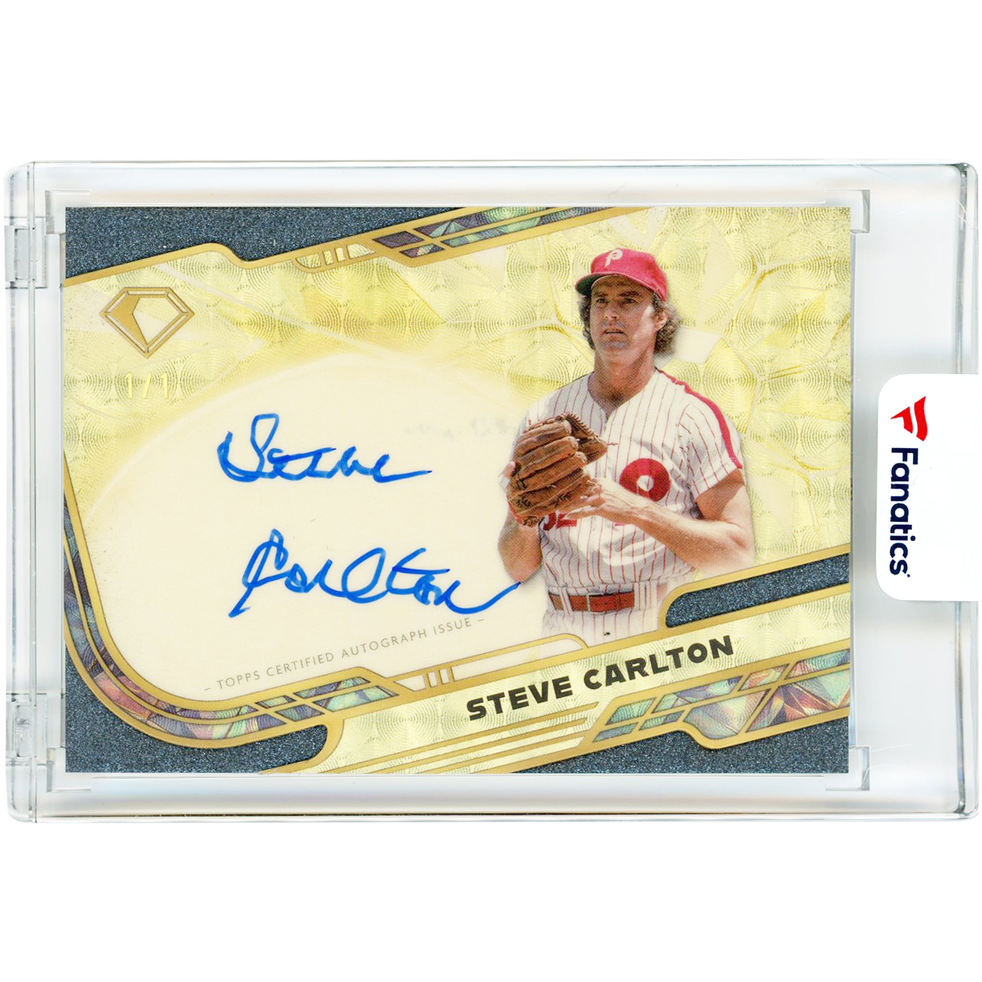 Steve Carlton Philadelphia Phillies Autographed 2025 Topps Diamond 