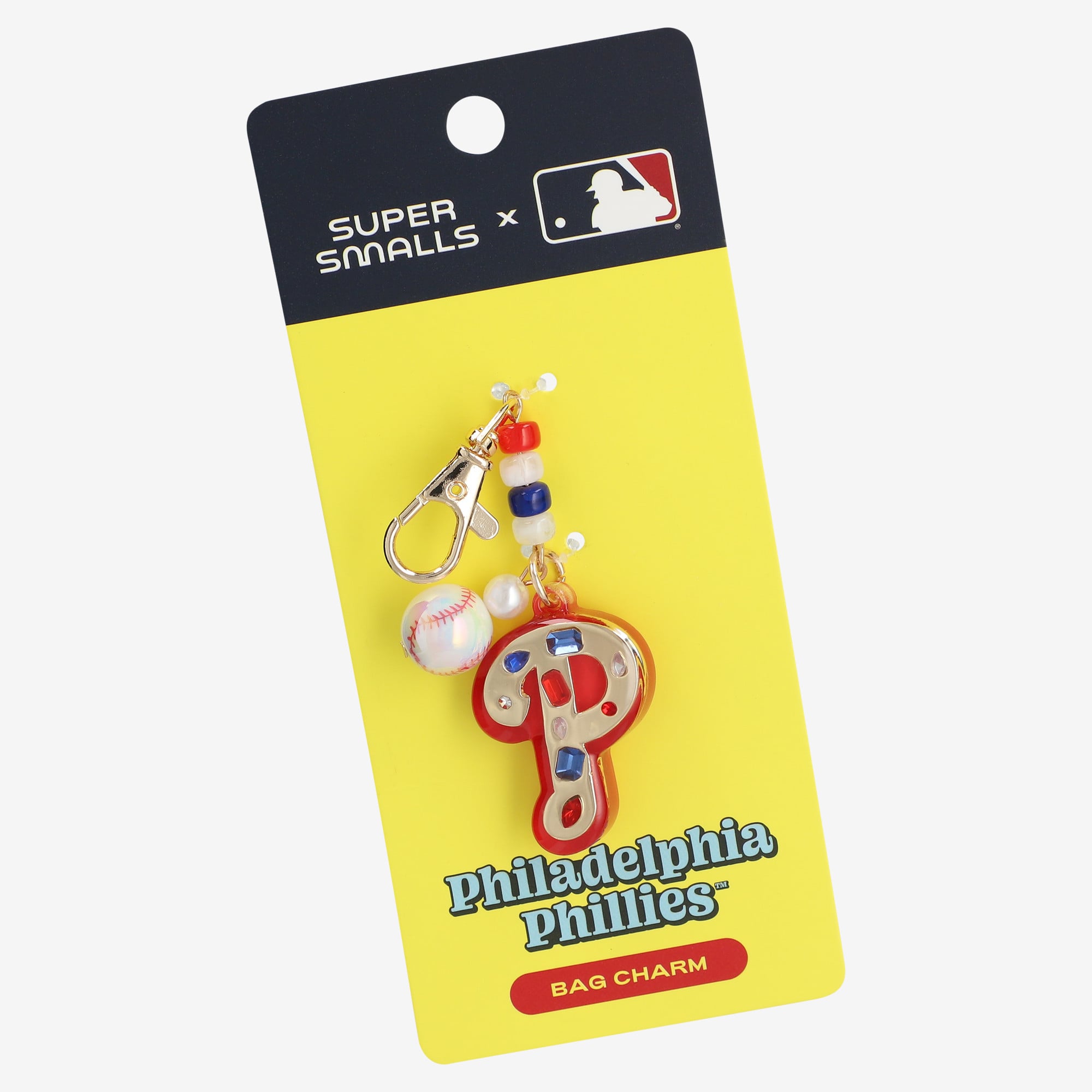 Super Smalls Philadelphia Phillies Bag Charm