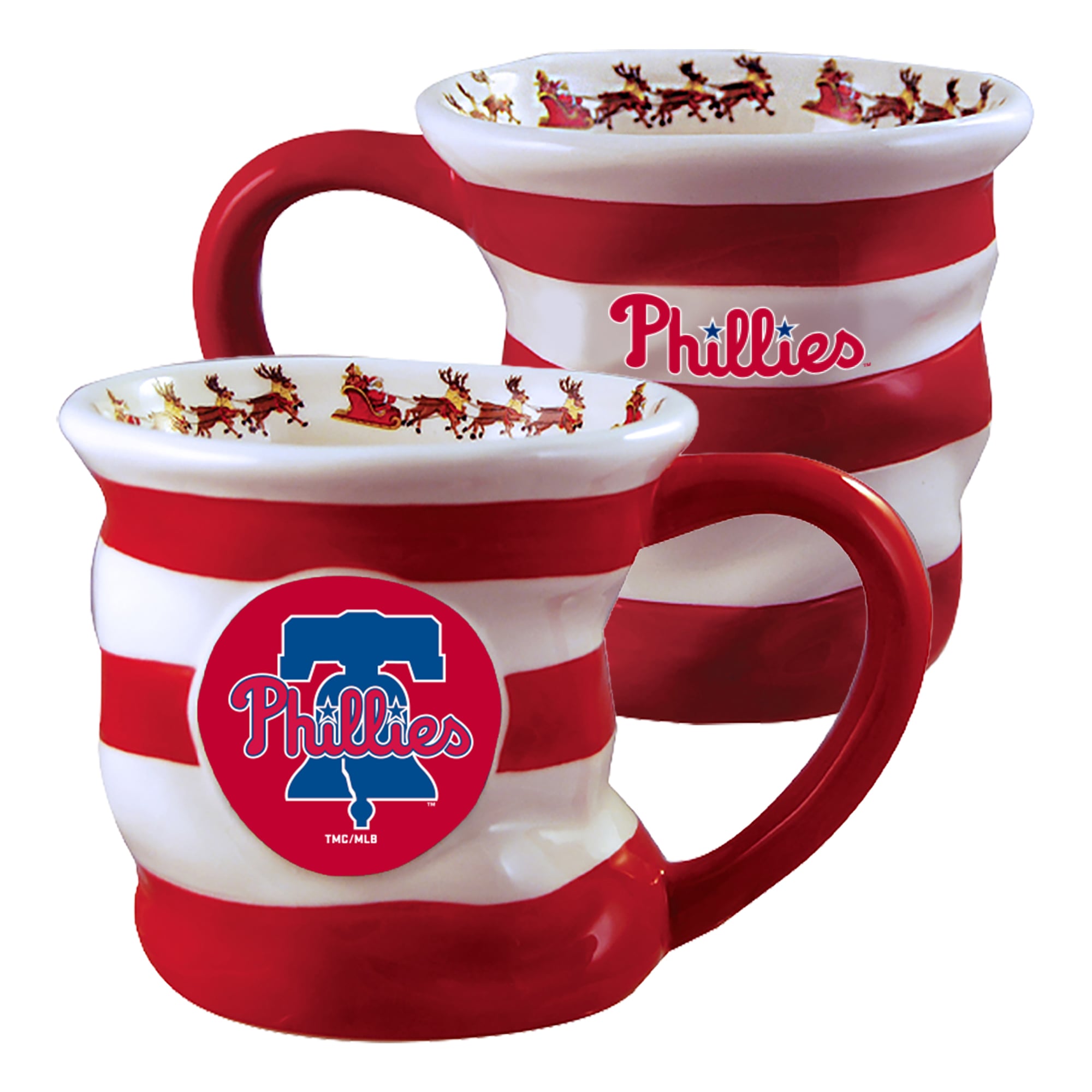 Mug de Noël 532 ml (18 oz) des Phillies de Philadelphie de The Memory Company