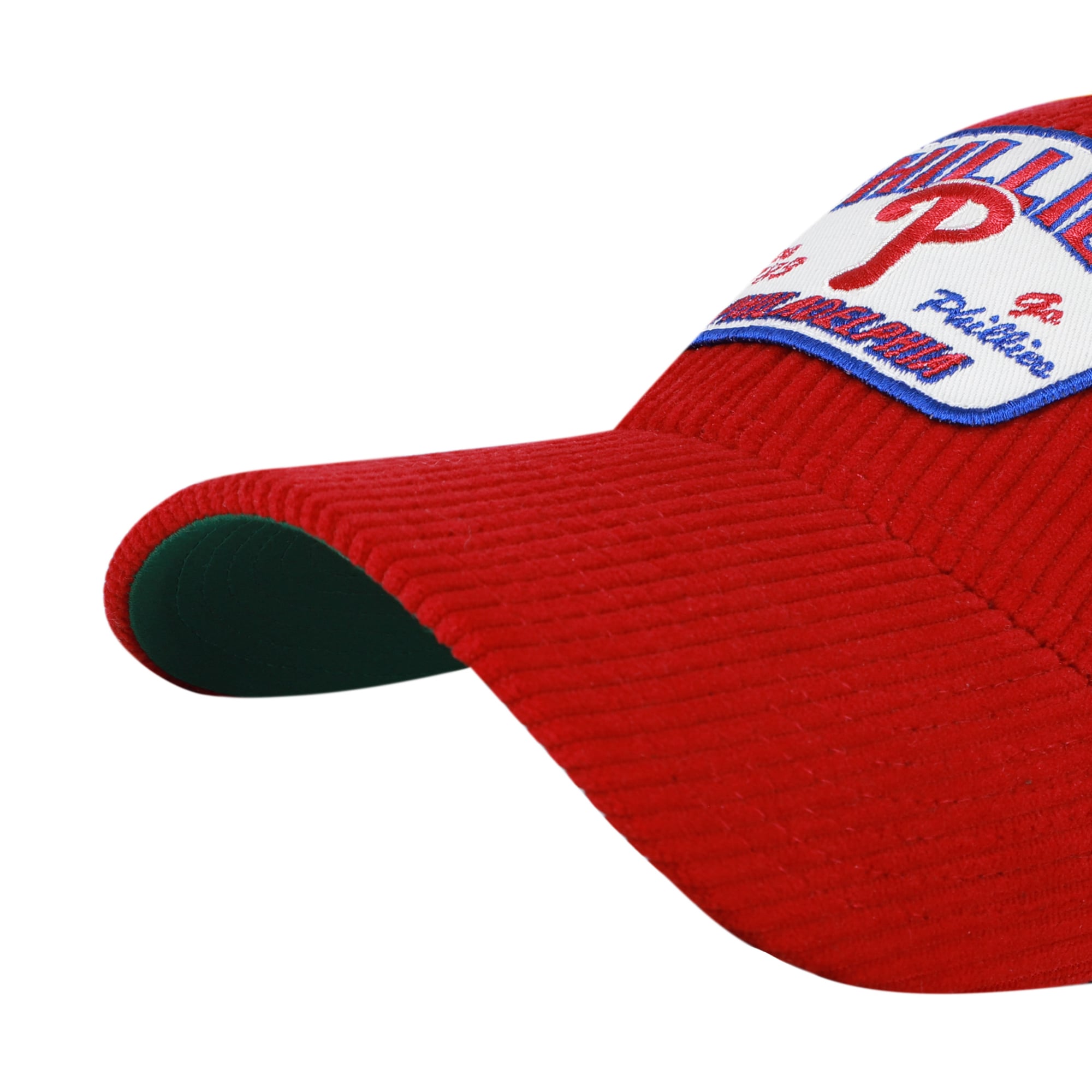 Casquette unisexe ajustable '47 Red Philadelphia Phillies Accordia en velours côtelé MVP