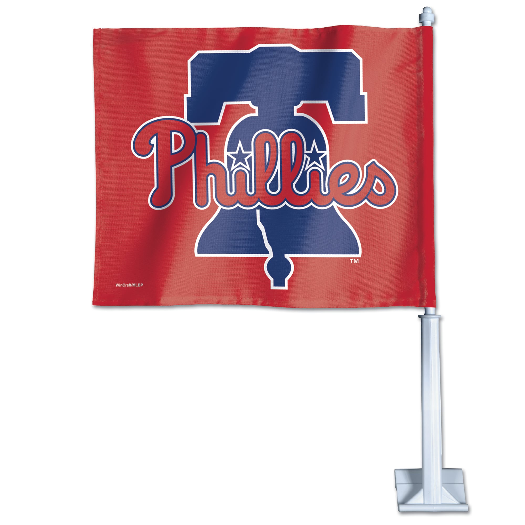 Drapeau de voiture double face WinCraft Philadelphia Phillies