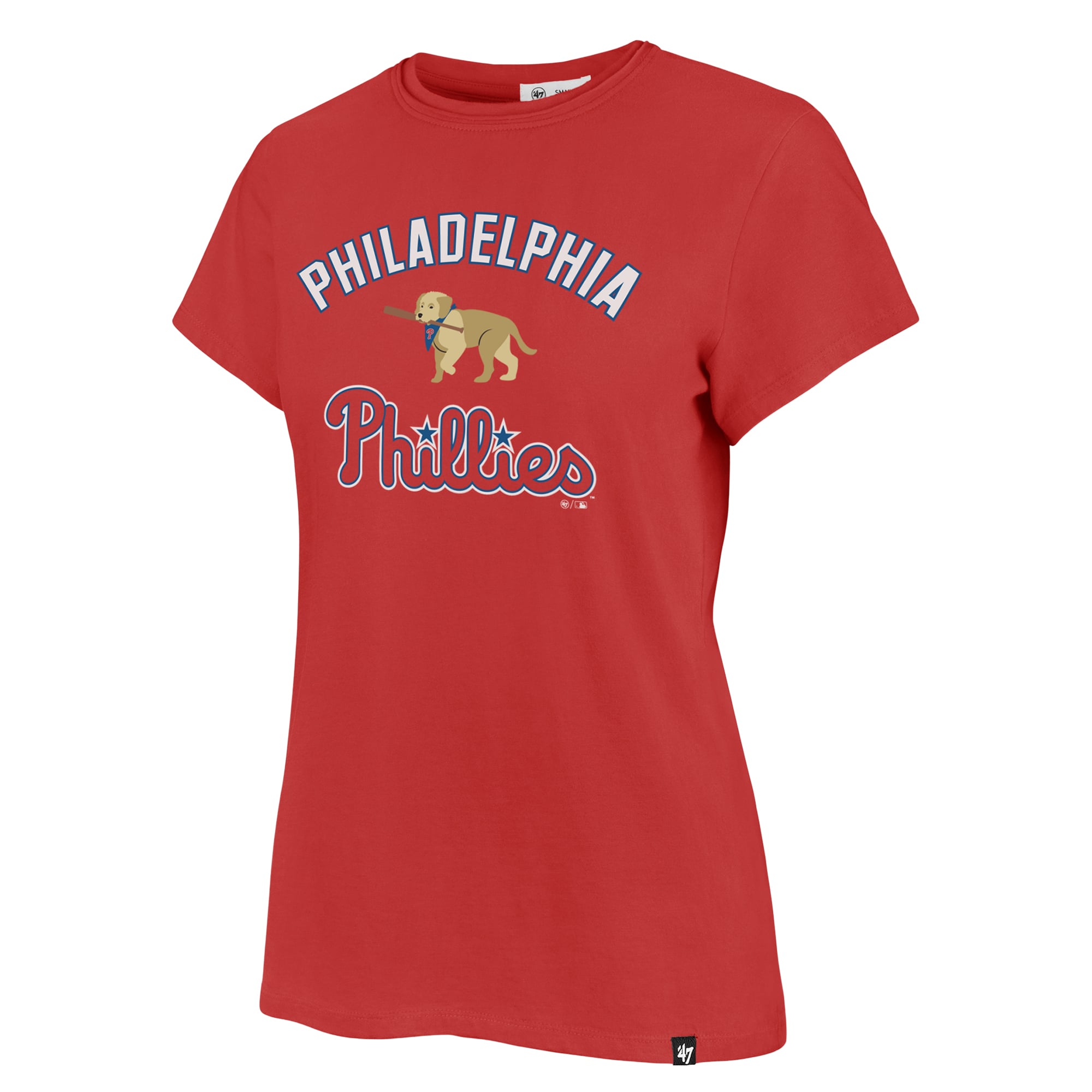 T-shirt Frankie régional rouge '47 Philadelphia Phillies pour femmes