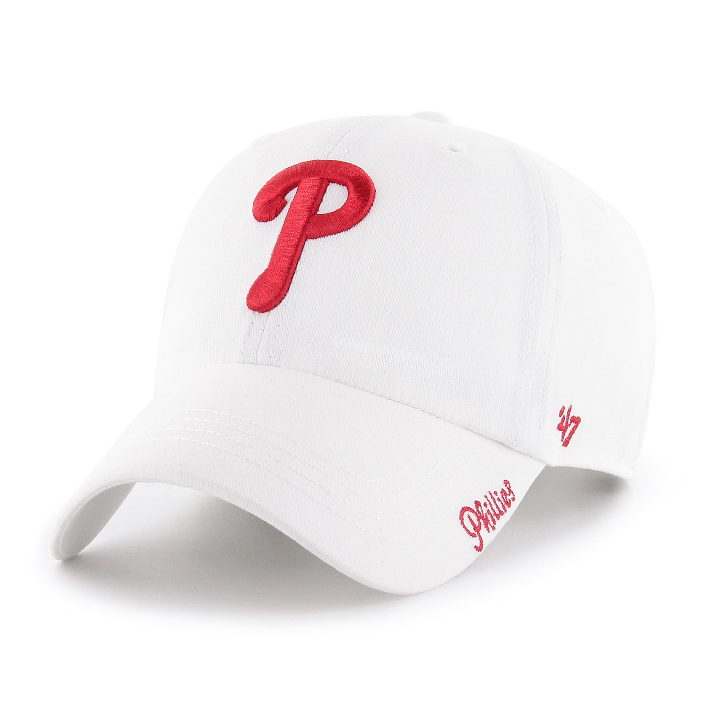 Casquette ajustable pour femme '47 Philadelphia Phillies Miata blanche