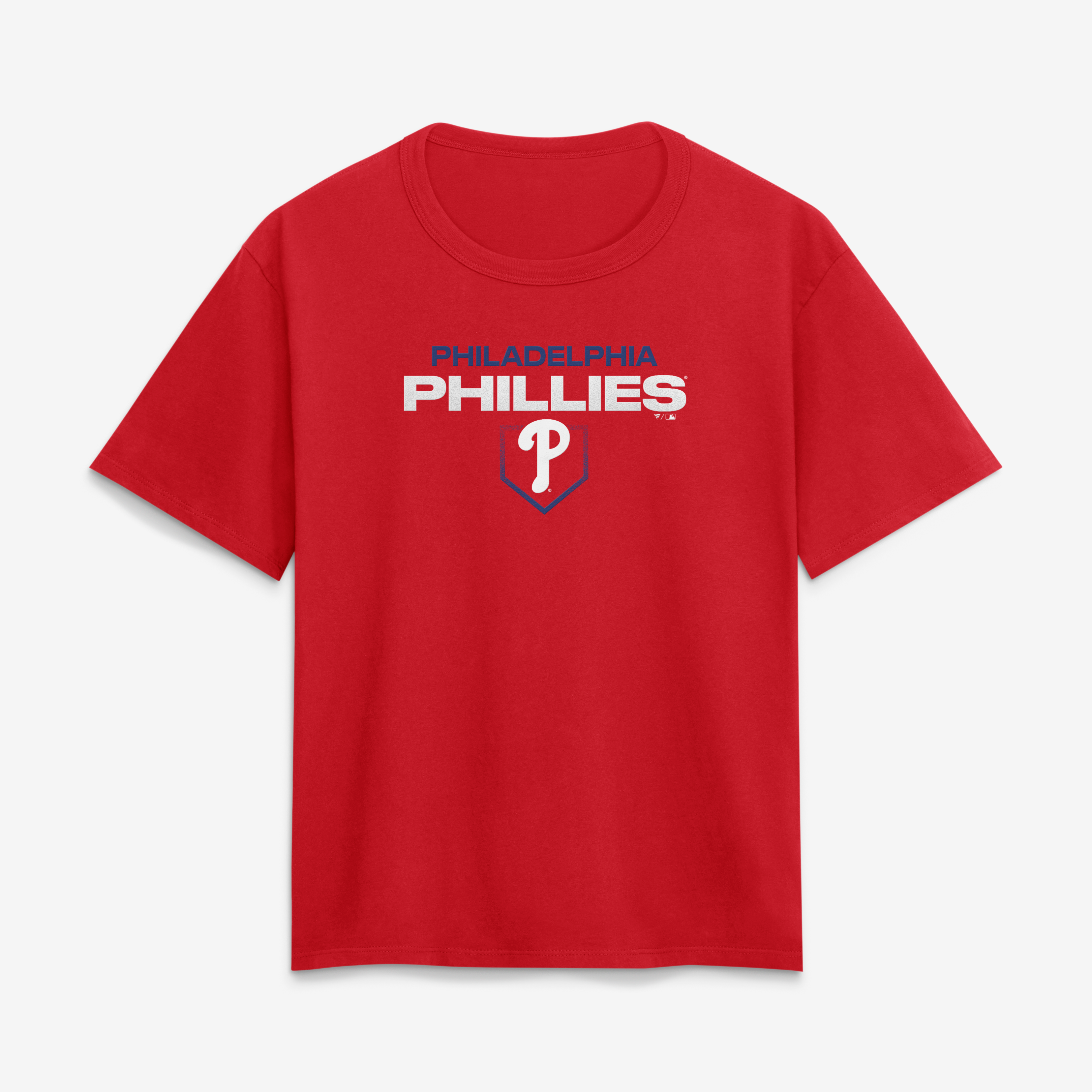 T-shirt rouge Philadelphia Phillies Legacy pour femmes de Fanatics Athletic