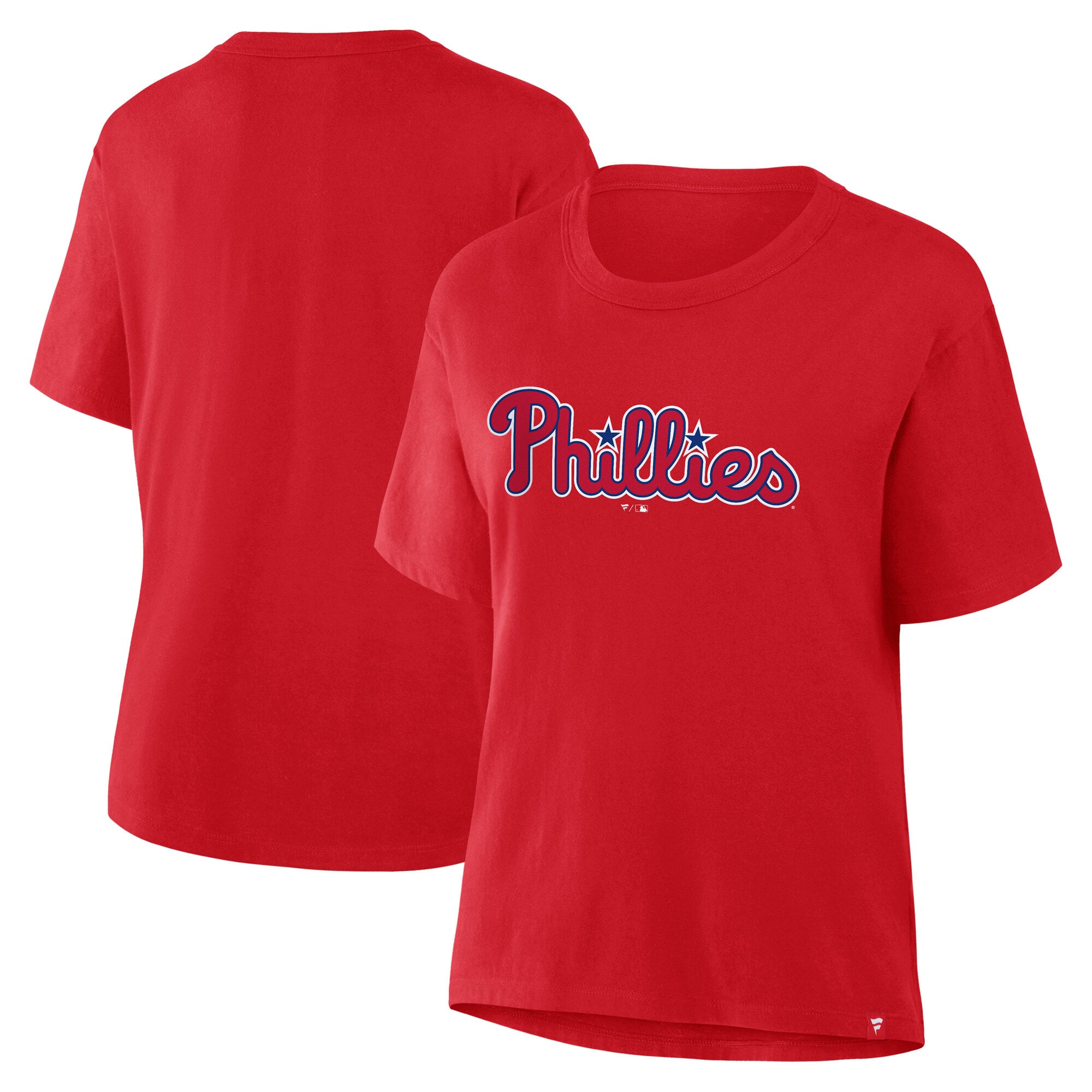 Women's Fanatics Red Philadelphia Phillies Club Legacy T-Shirt