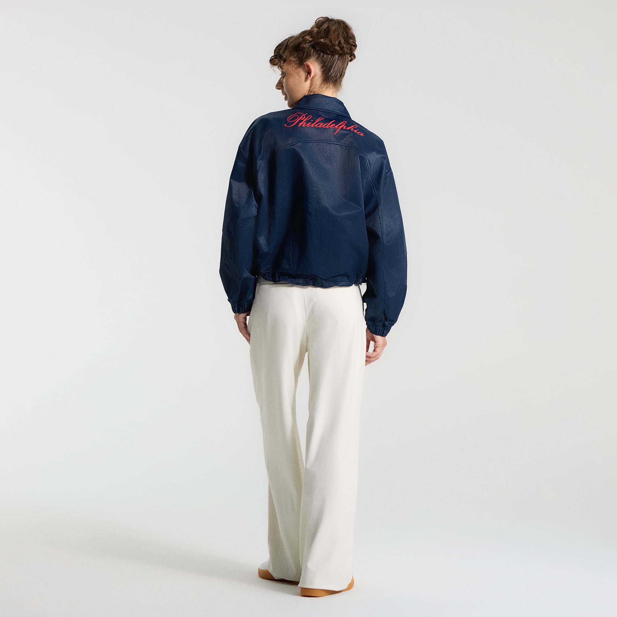 Veste d'entraîneur des Phillies de Philadelphie True Navy pour femmes lululemon