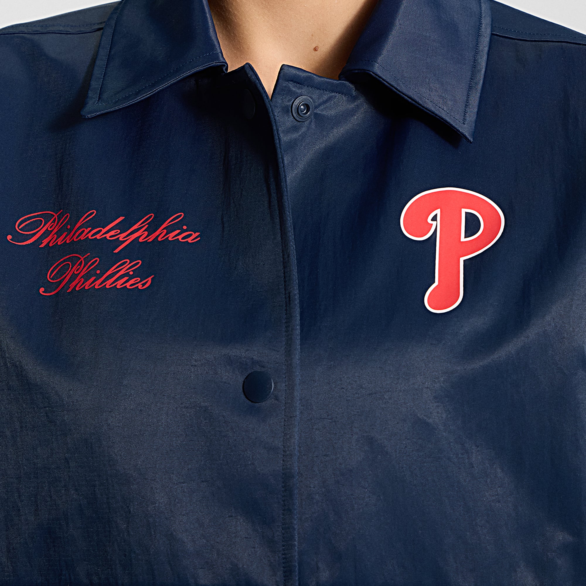 Veste d'entraîneur des Phillies de Philadelphie True Navy pour femmes lululemon