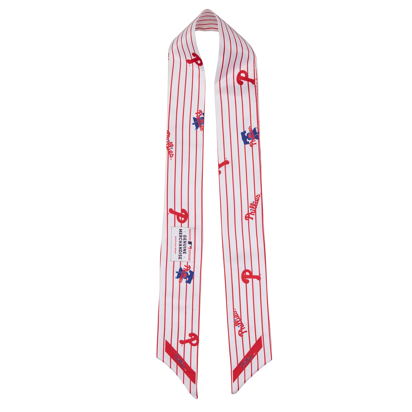 Sac-foulard à rayures blanches Philadelphia Phillies de Montana West pour femme