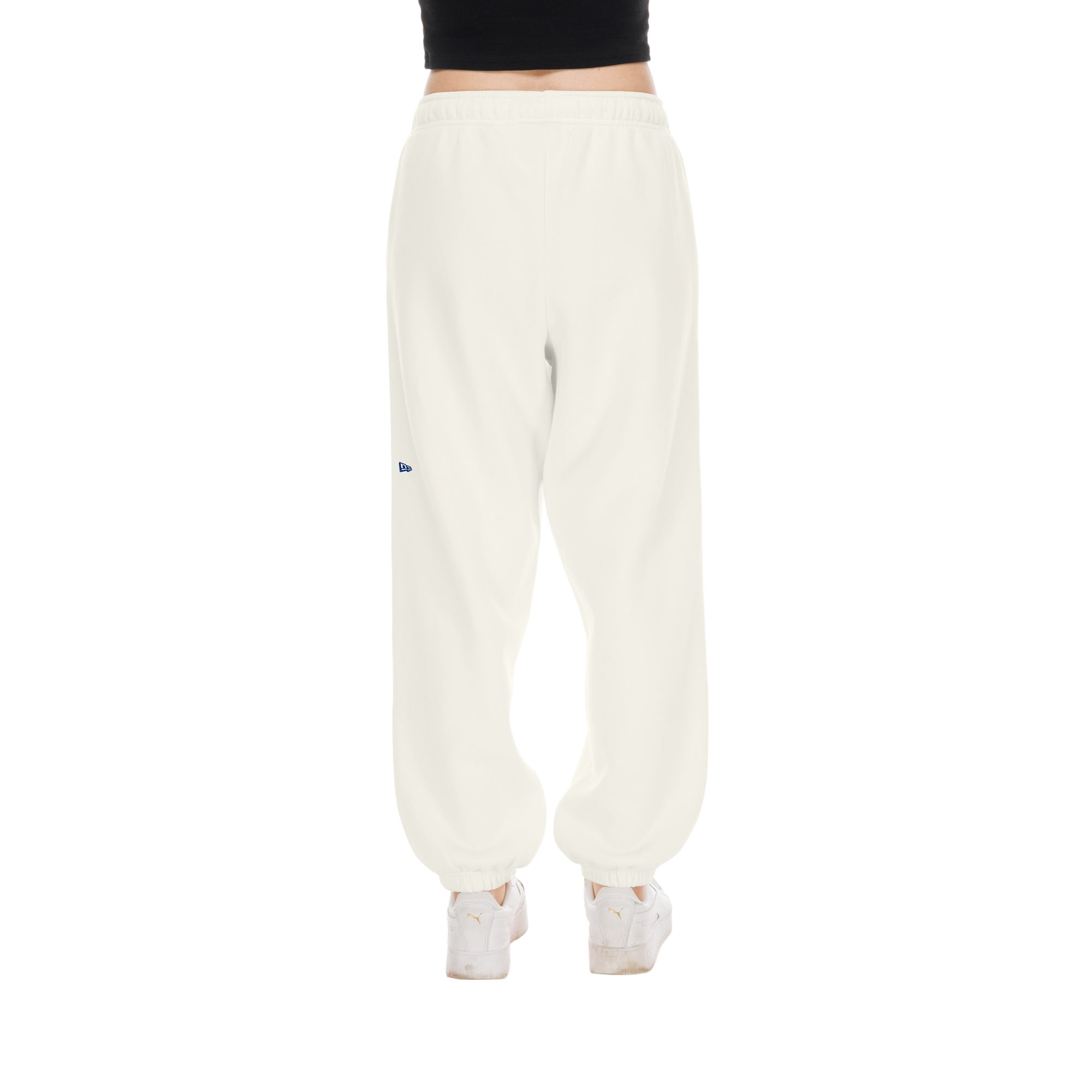 Pantalon de survêtement en polaire brossée beige clair New Era Philadelphia Phillies Fan Collection Dune Dust pour femme
