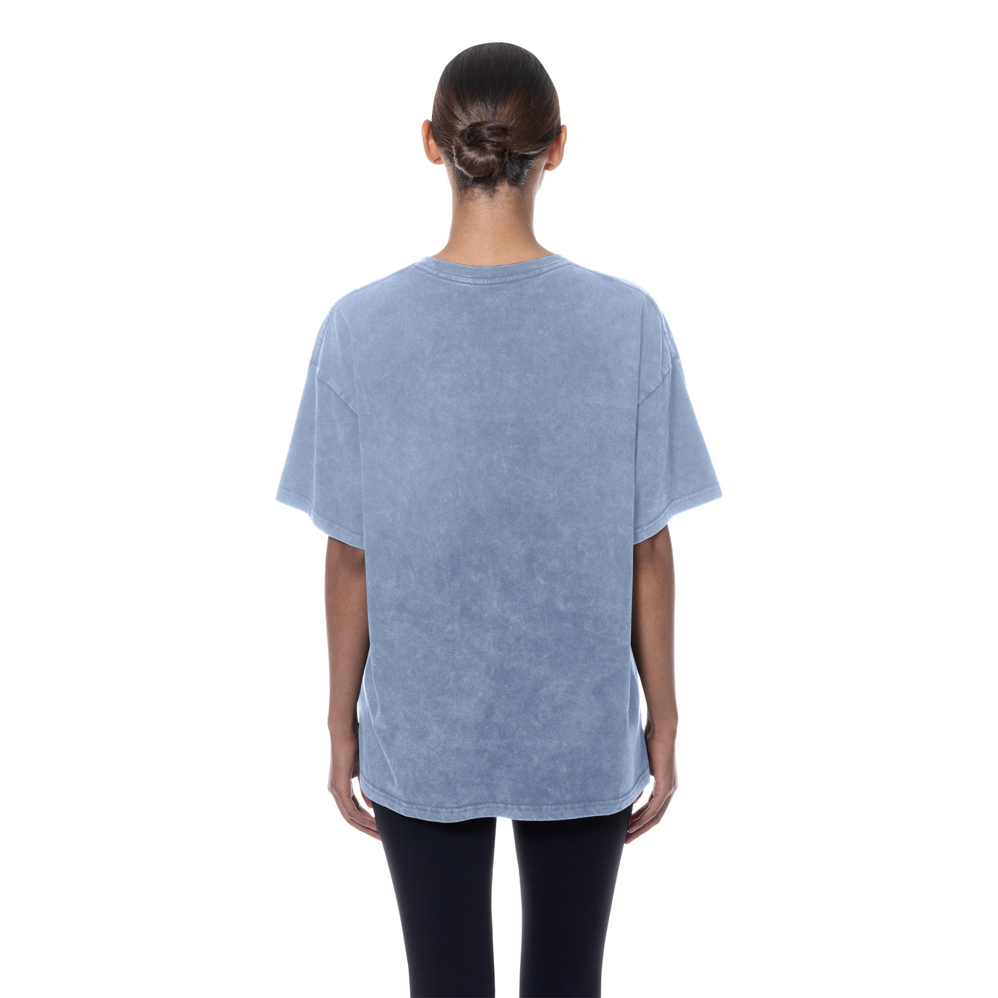 Women's New Era Light Blue Philadelphia Phillies Throwback Mineral Wash Boyfriend T-Shirt