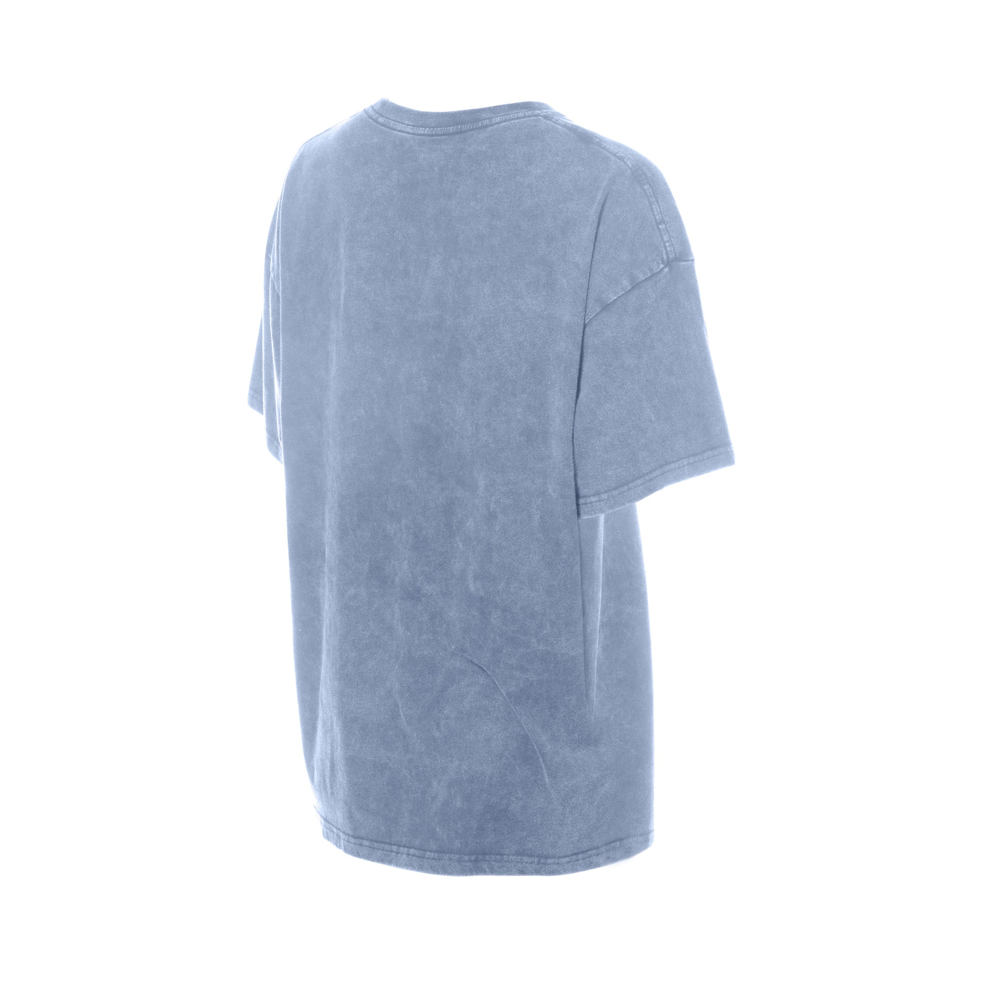 Women's New Era Light Blue Philadelphia Phillies Throwback Mineral Wash Boyfriend T-Shirt