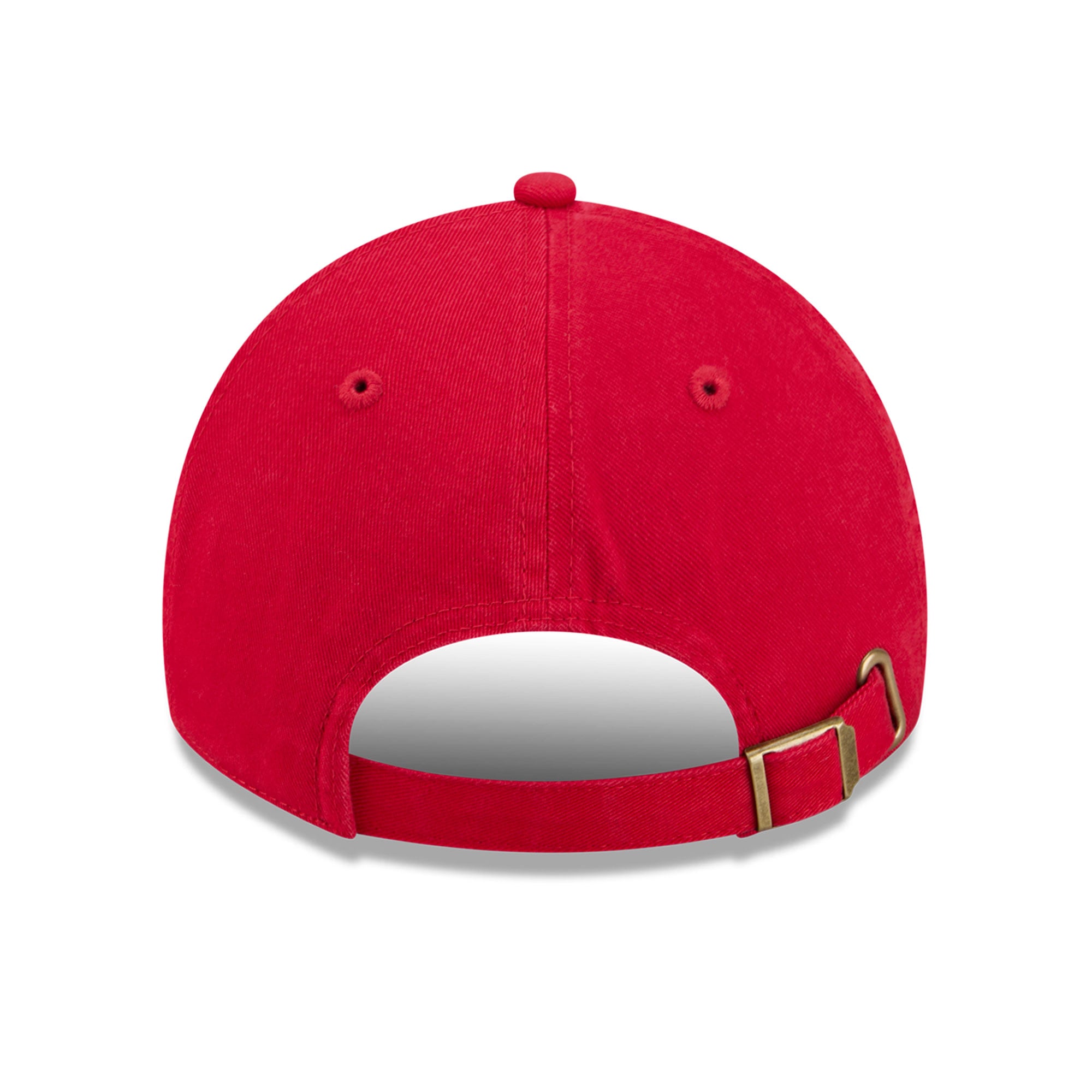 Casquette New Era rouge Philadelphia Phillies pour femme, style classique décontracté et ajustable