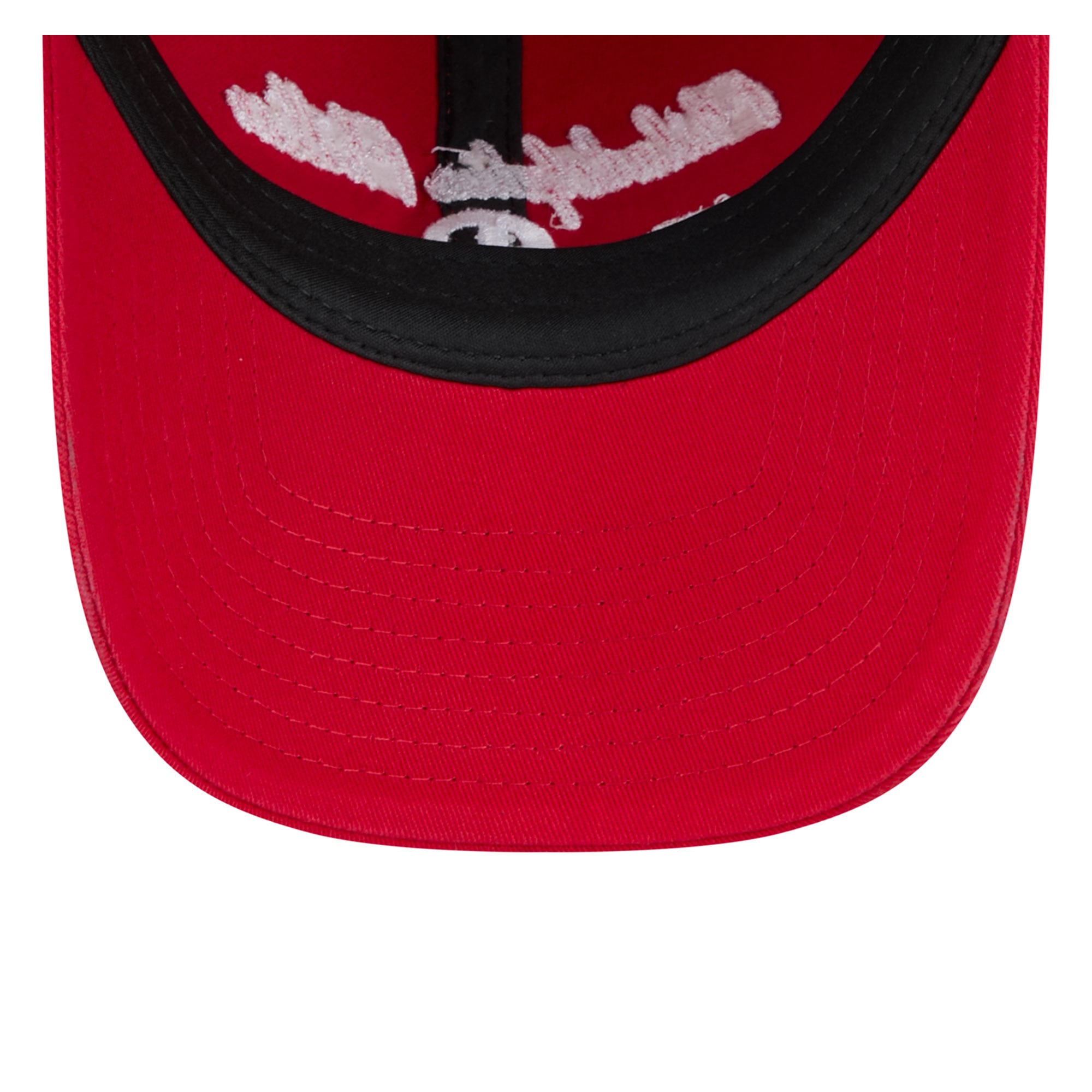 Casquette New Era rouge Philadelphia Phillies pour femme, style classique décontracté et ajustable