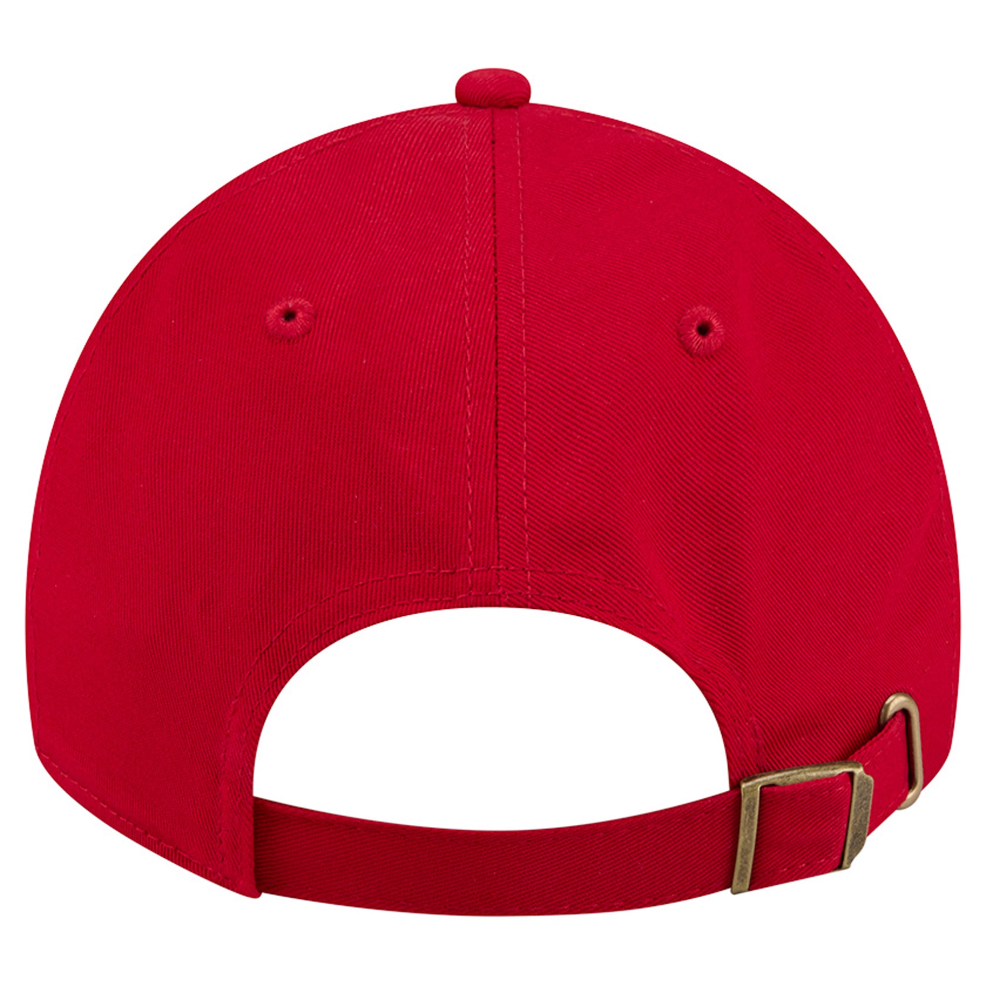 Women's New Era Red Philadelphia Phillies Script Patch Casual Classic Adjustable Hat