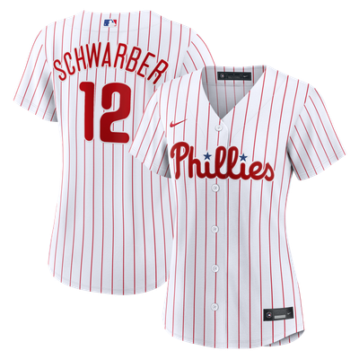 Kyle Schwarber Philadelphia Phillies Nike Women's Home Replica Jersey - White