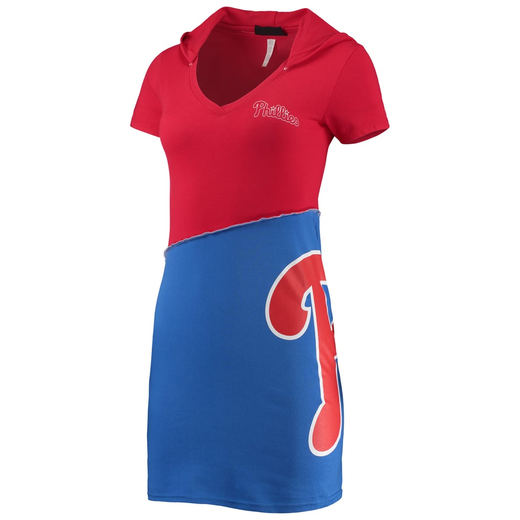 phillies jersey dress Women's Refried Apparel Red/Royal Philadelphia Hoodie navy wedding suit