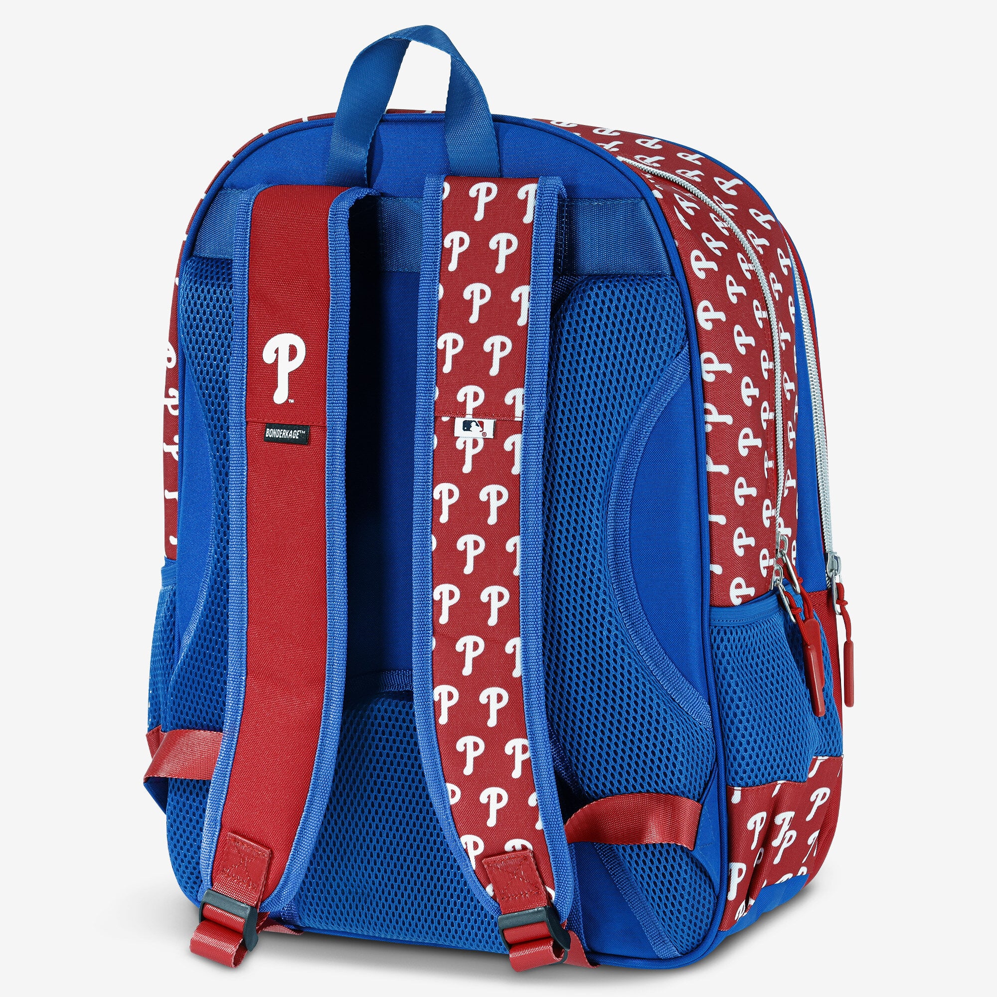 Sac à dos Bonderkage bleu pour enfant, mascotte des Phillies de Philadelphie