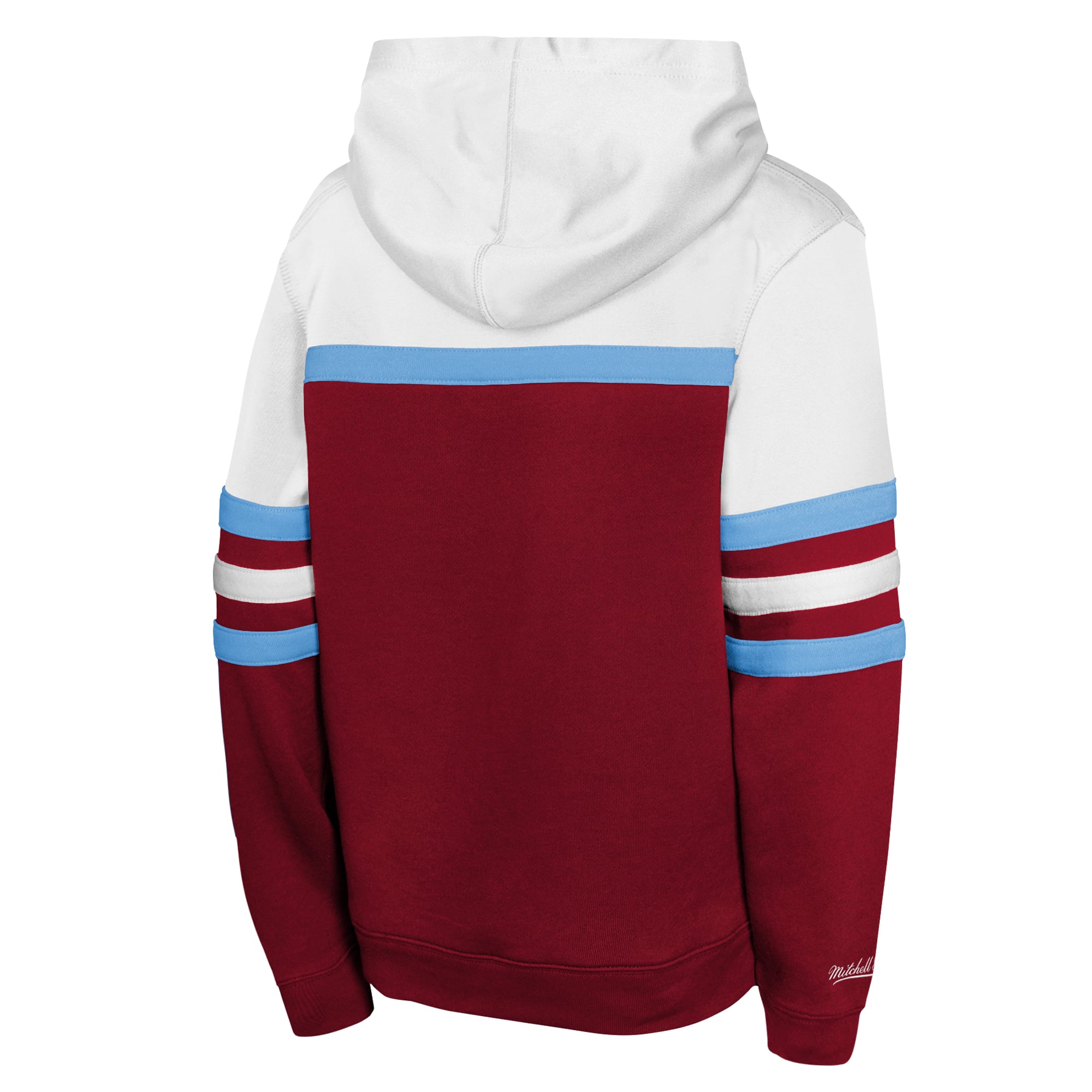 Youth Mitchell & Ness Burgundy Philadelphia Phillies Throwback Head Coach Hoodie