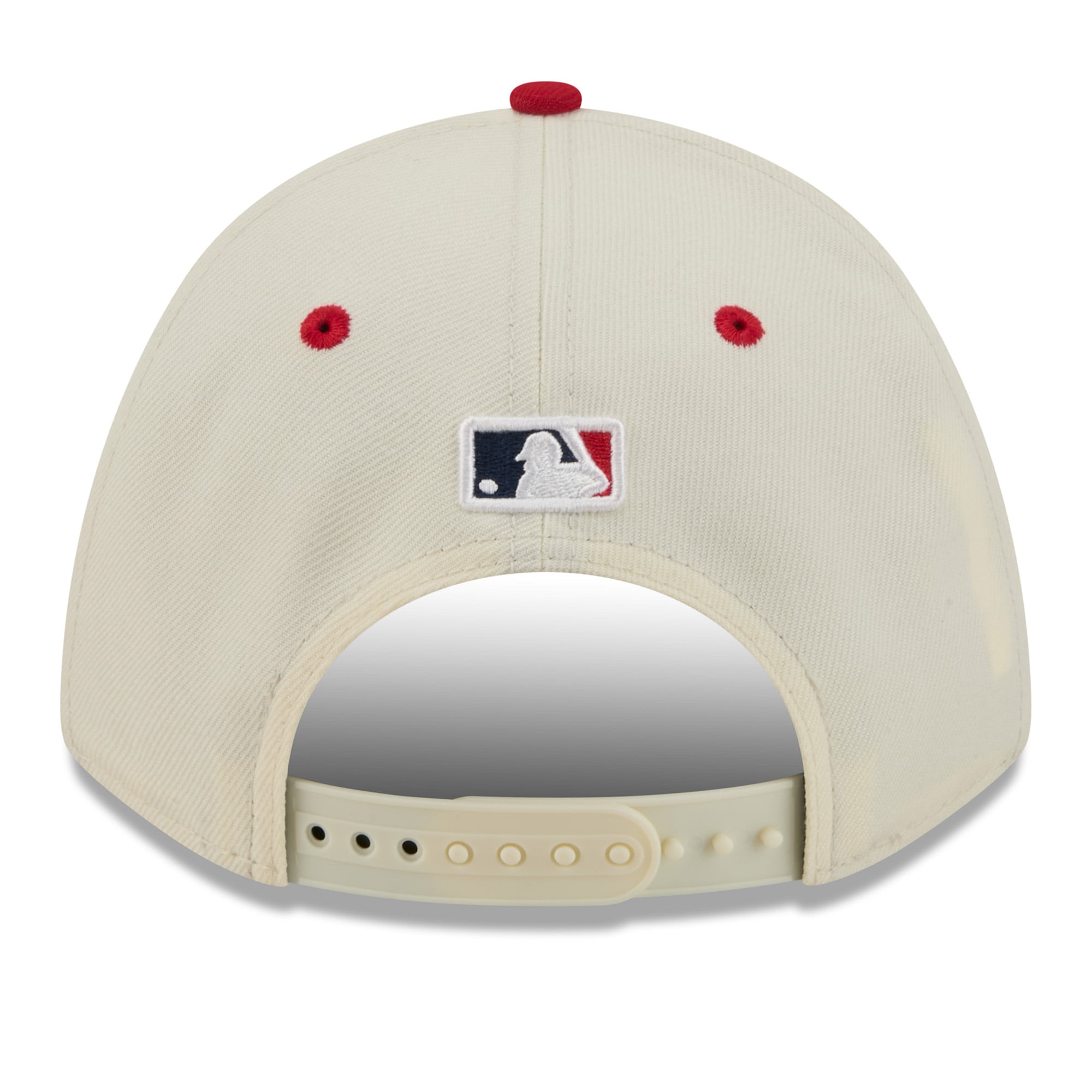 Youth New Era Cream/Red Philadelphia Phillies USA 250 9FORTY M-Crown Adjustable Hat