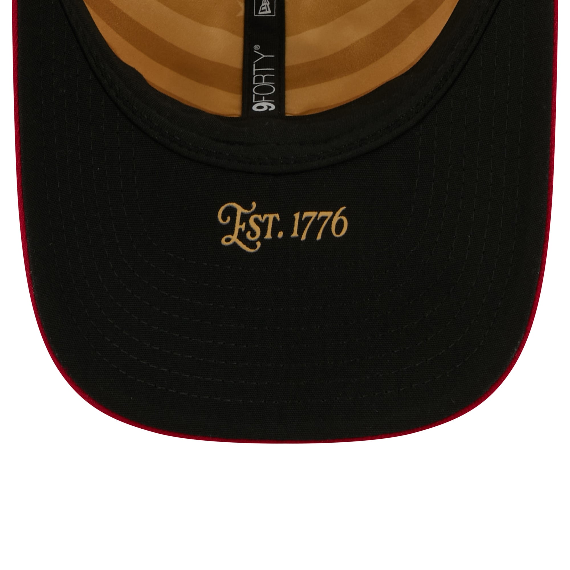 Youth New Era Cream/Red Philadelphia Phillies USA 250 9FORTY M-Crown Adjustable Hat