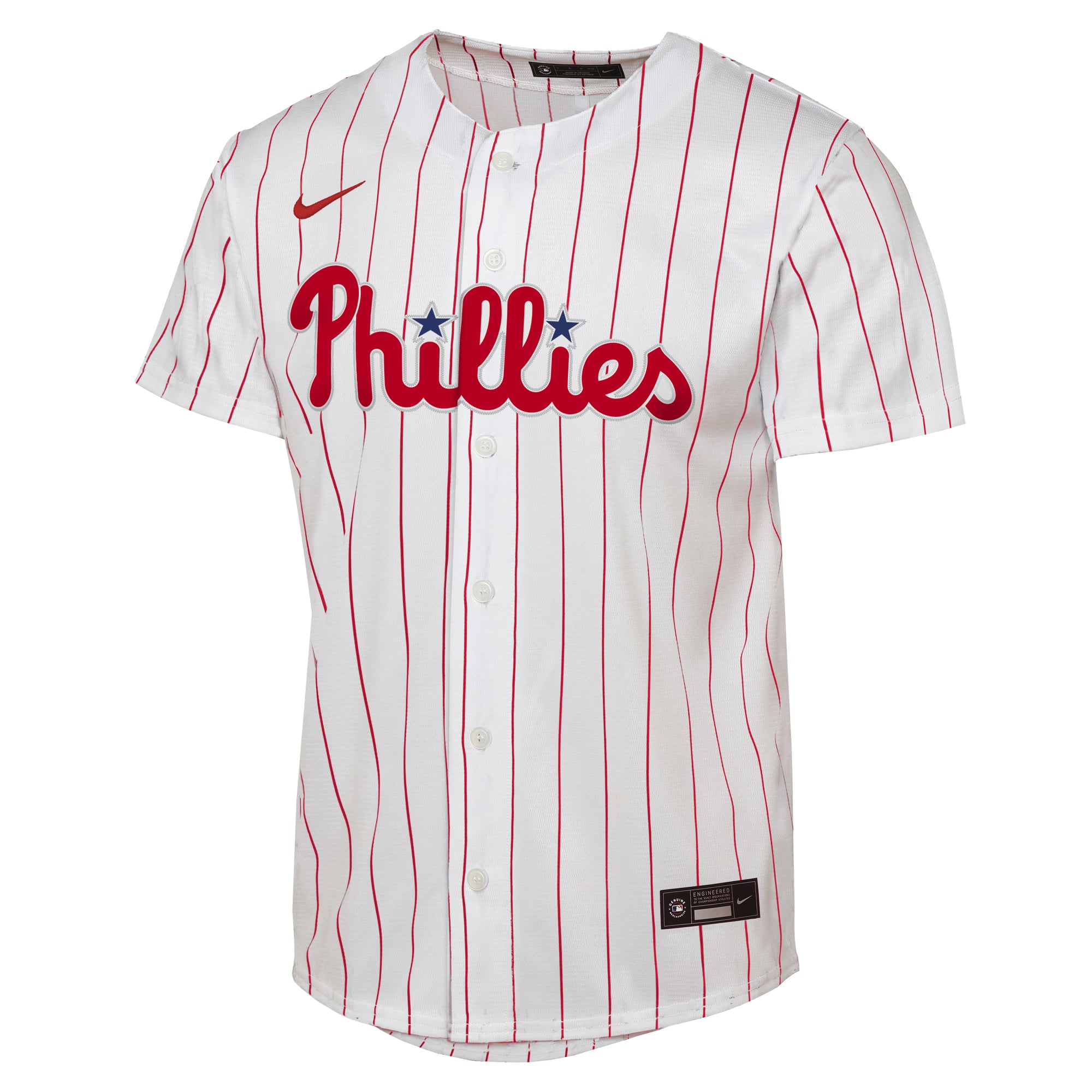 Youth Nike Trea Turner White Philadelphia Phillies Home Replica Jersey