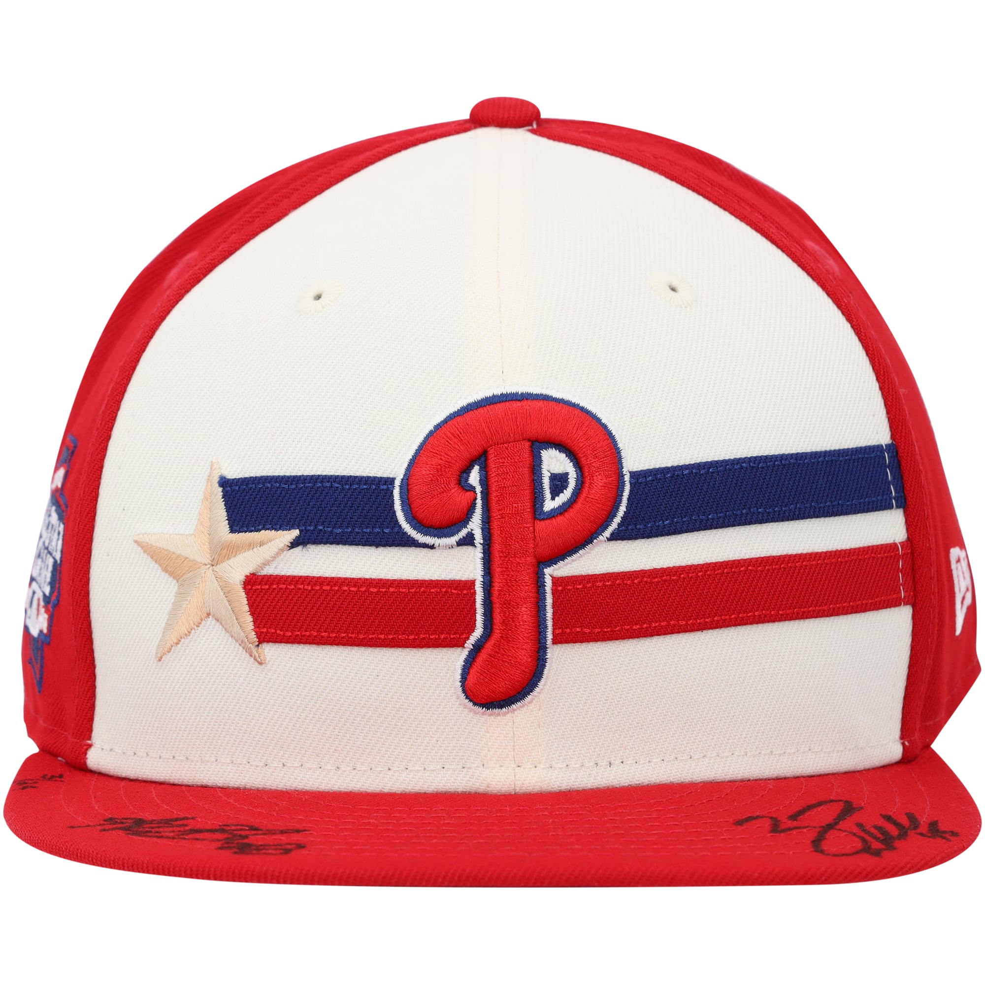 Zack Wheeler & Alec Bohm Philadelphia Phillies Autographed 2024 All-Star Game New Era Cap - Limited Edition of 24