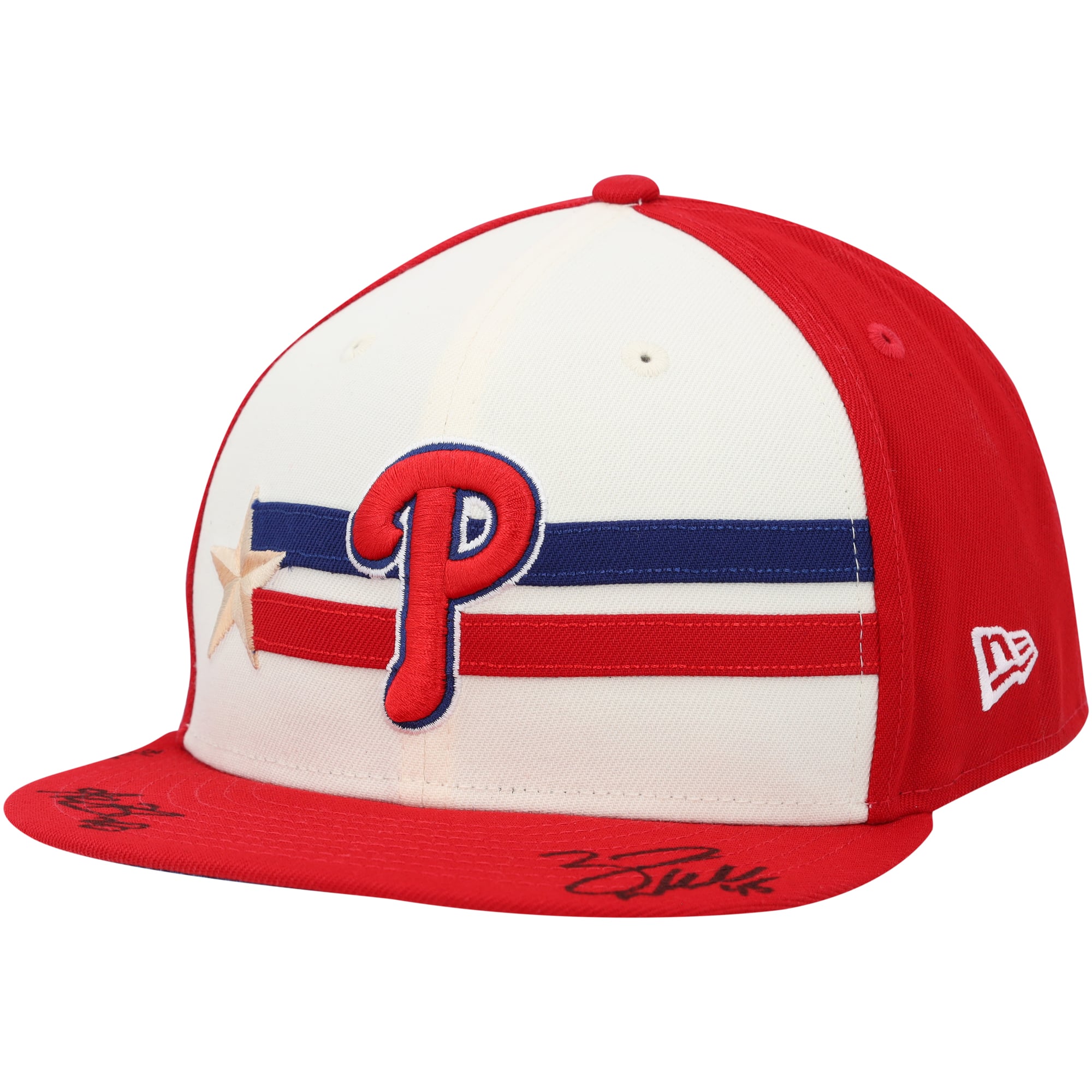Zack Wheeler & Alec Bohm Philadelphia Phillies Autographed 2024 All-Star Game New Era Cap - Limited Edition of 24