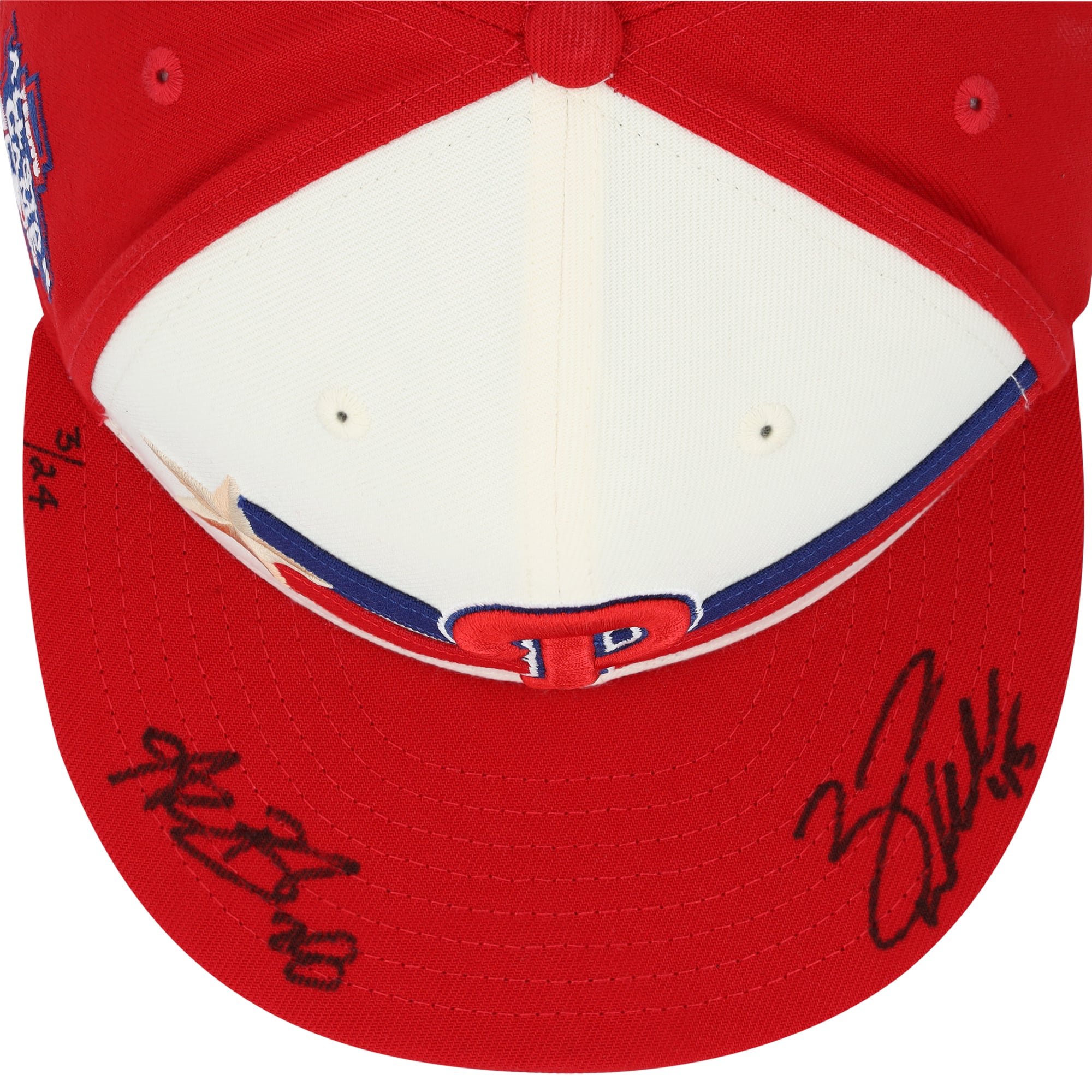 Zack Wheeler & Alec Bohm Philadelphia Phillies Autographed 2024 All-Star Game New Era Cap - Limited Edition of 24
