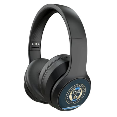 Philadelphia Union Keyscaper Stripe Wireless Bluetooth Headphones With Case