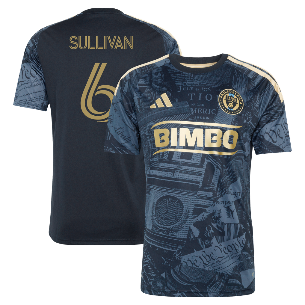 Cavan Sullivan Philadelphia Union adidas 2026 1776 Kit Replica Maillot - Marine