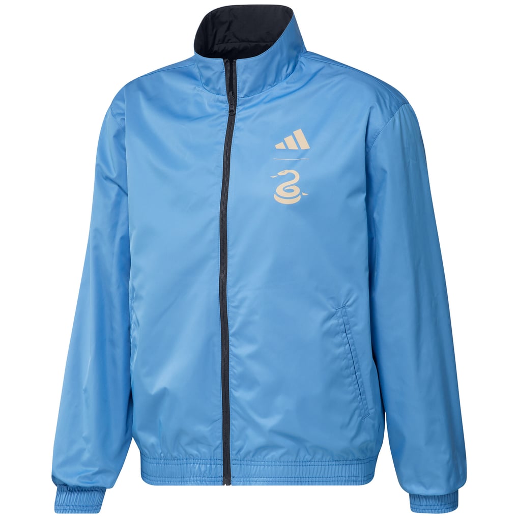 Men's adidas Navy/Light Blue Philadelphia Union 2023 On-Field Anthem Full-Zip Reversible Team Jacket