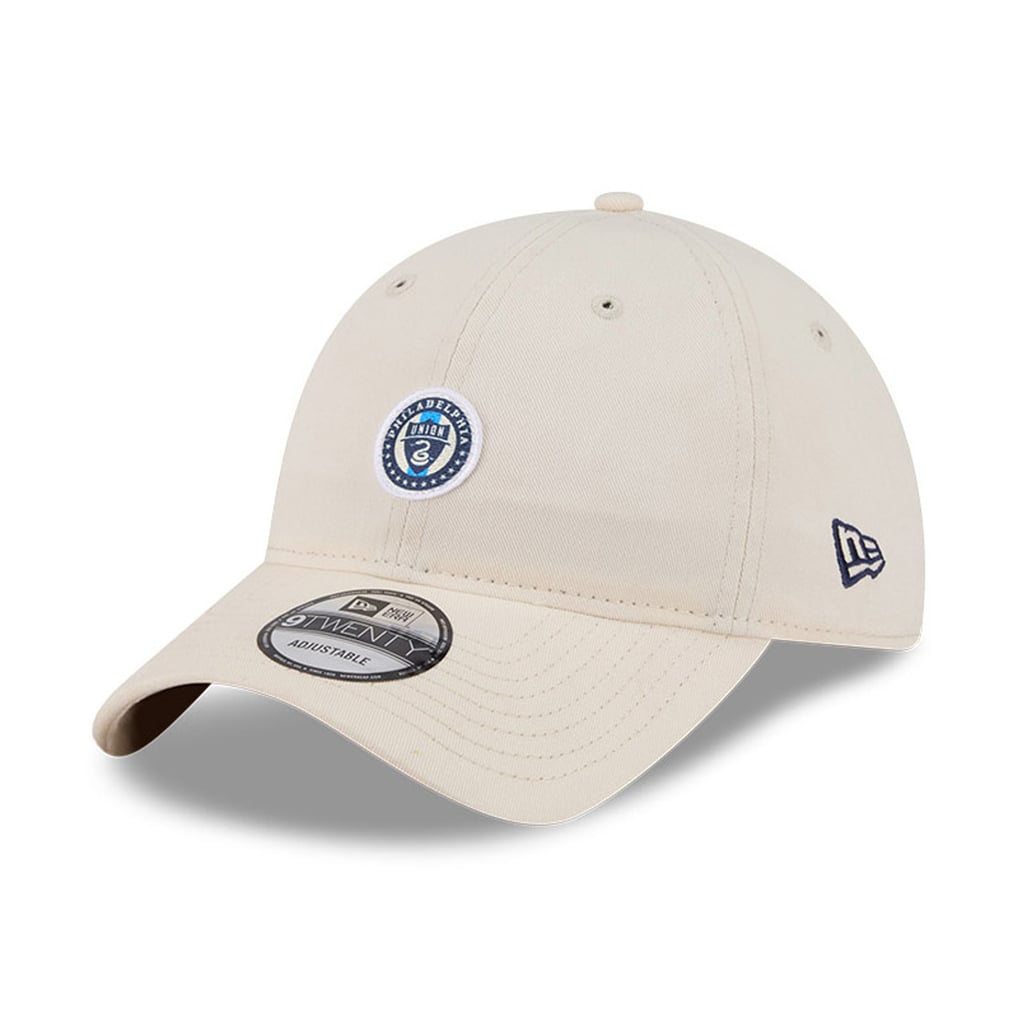 Philadelphia Union New Era Micro Team Logo 9TWENTY Adjustable Hat - Beige