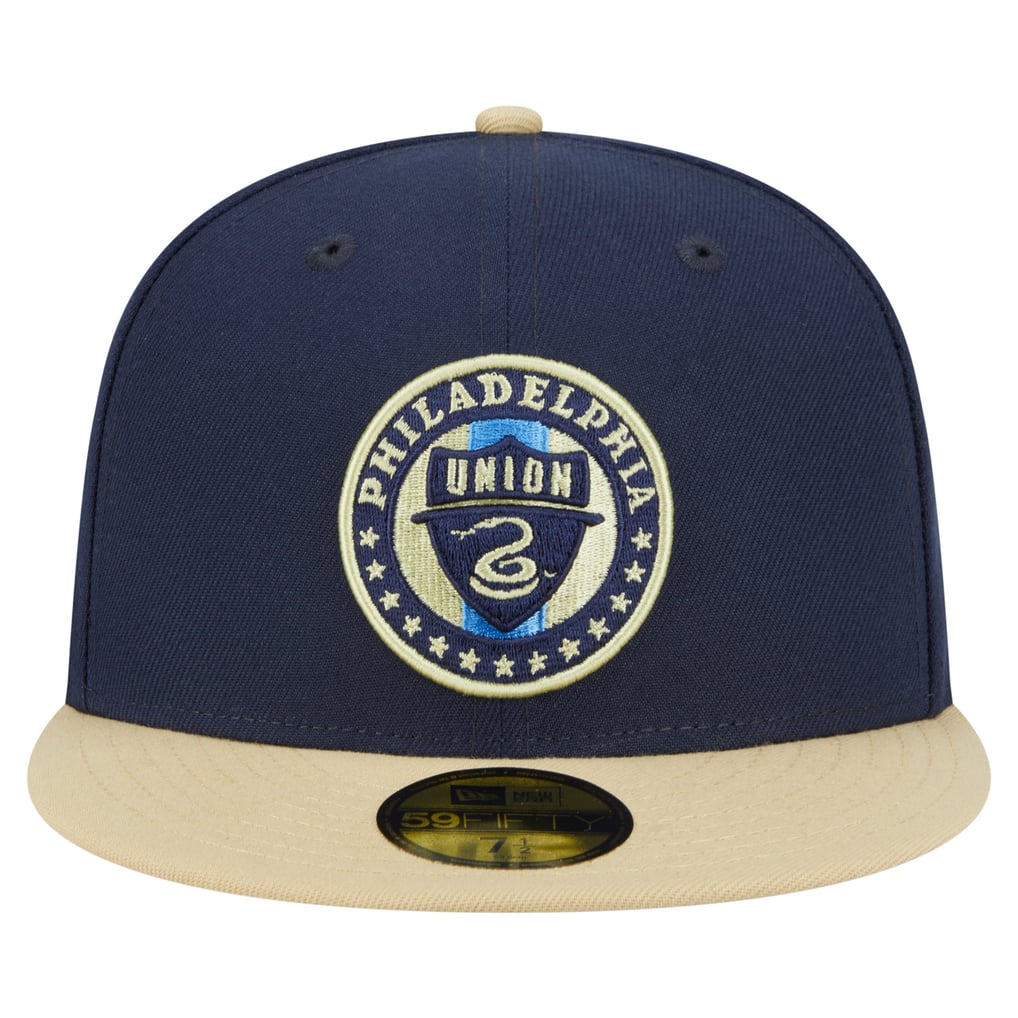  Philadelphia Union New Era 2025 Kickoff 59FIFTY Fitted Hat - Navy