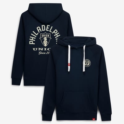 Philadelphia Union Sportiqe Unisex Olsen Tri-Blend Raglan Hoodie - Navy