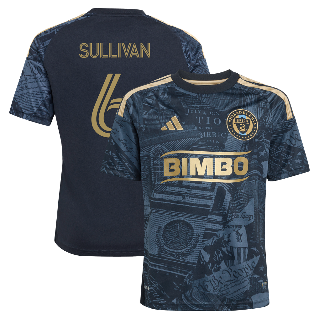 Maillot réplique adidas Youth 2026 1776 de Cavan Sullivan, Philadelphia Union - Bleu marine
