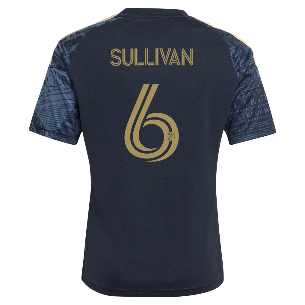 Maillot réplique adidas Youth 2026 1776 de Cavan Sullivan, Philadelphia Union - Bleu marine