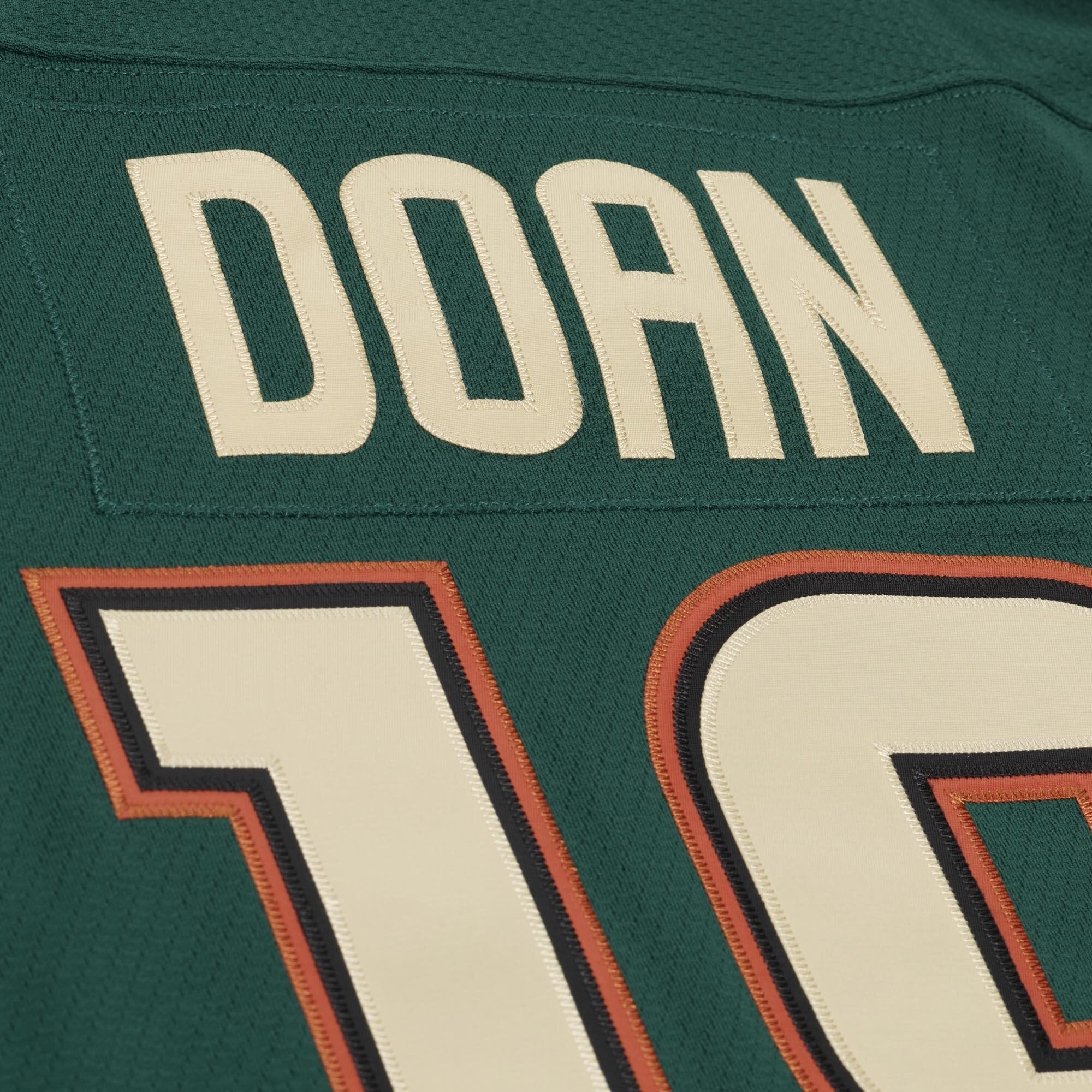 Men's Mitchell & Ness Shane Doan Green Phoenix Coyotes 2001/02 Alternate Captain Patch Power Play Jersey
