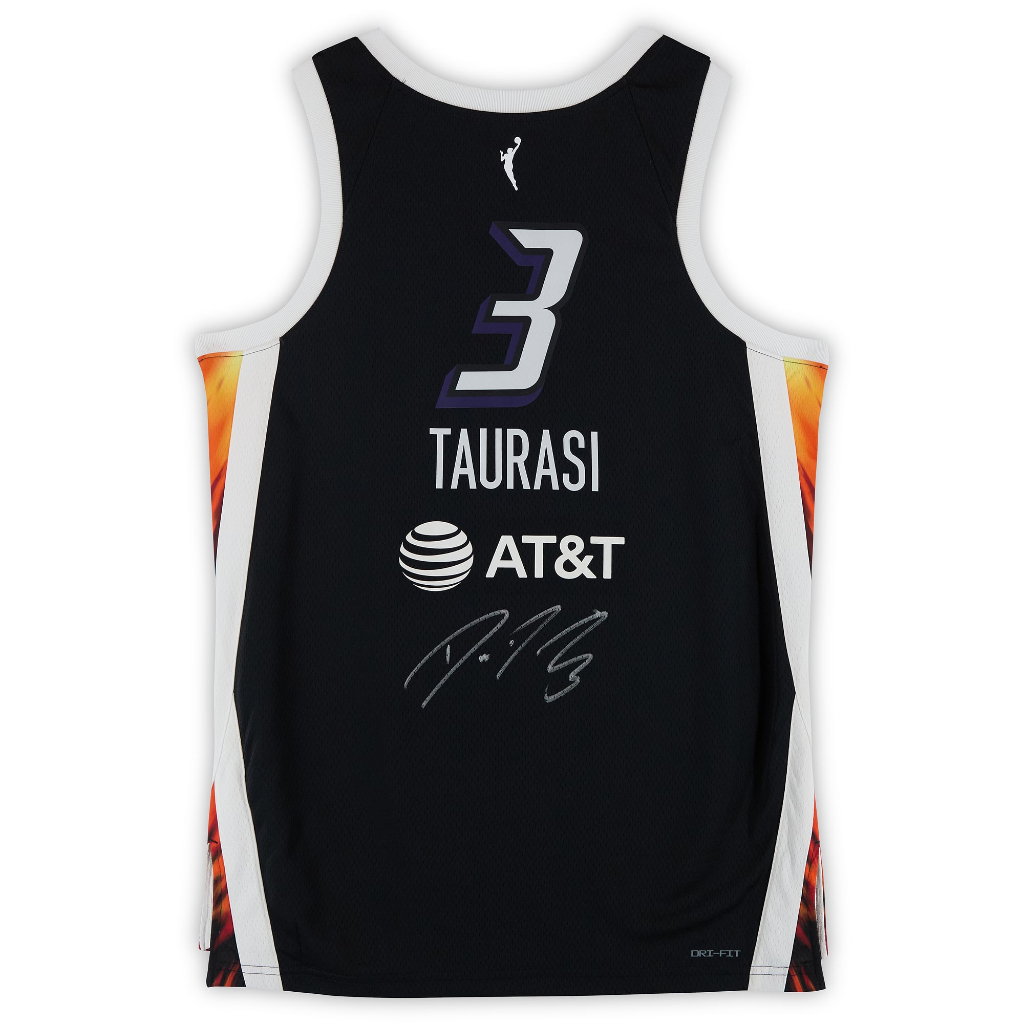 Maillot Nike Black Rebel Edition autographié par Diana Taurasi (Phoenix Mercury)