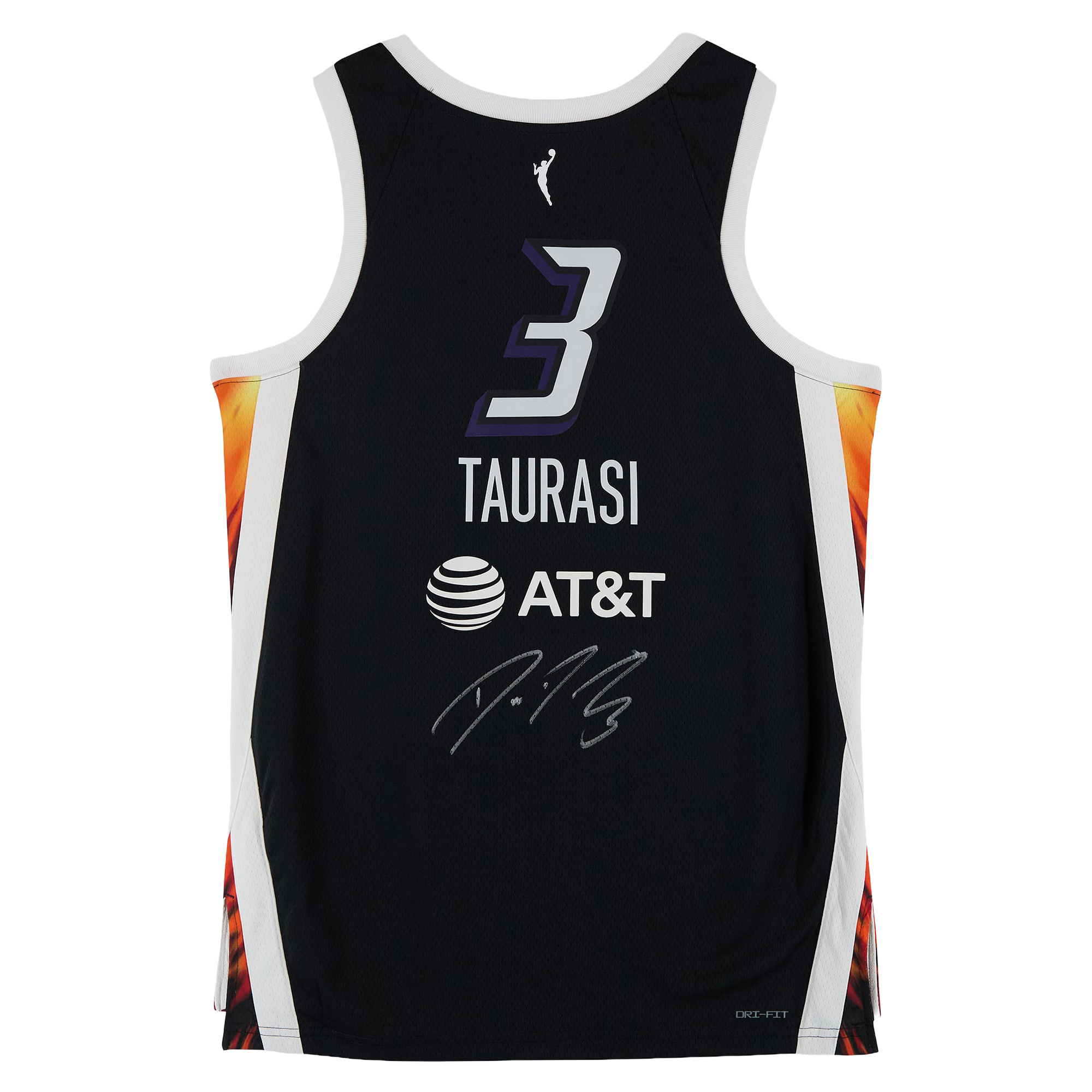 Maillot Nike Black Rebel Edition autographié par Diana Taurasi (Phoenix Mercury)