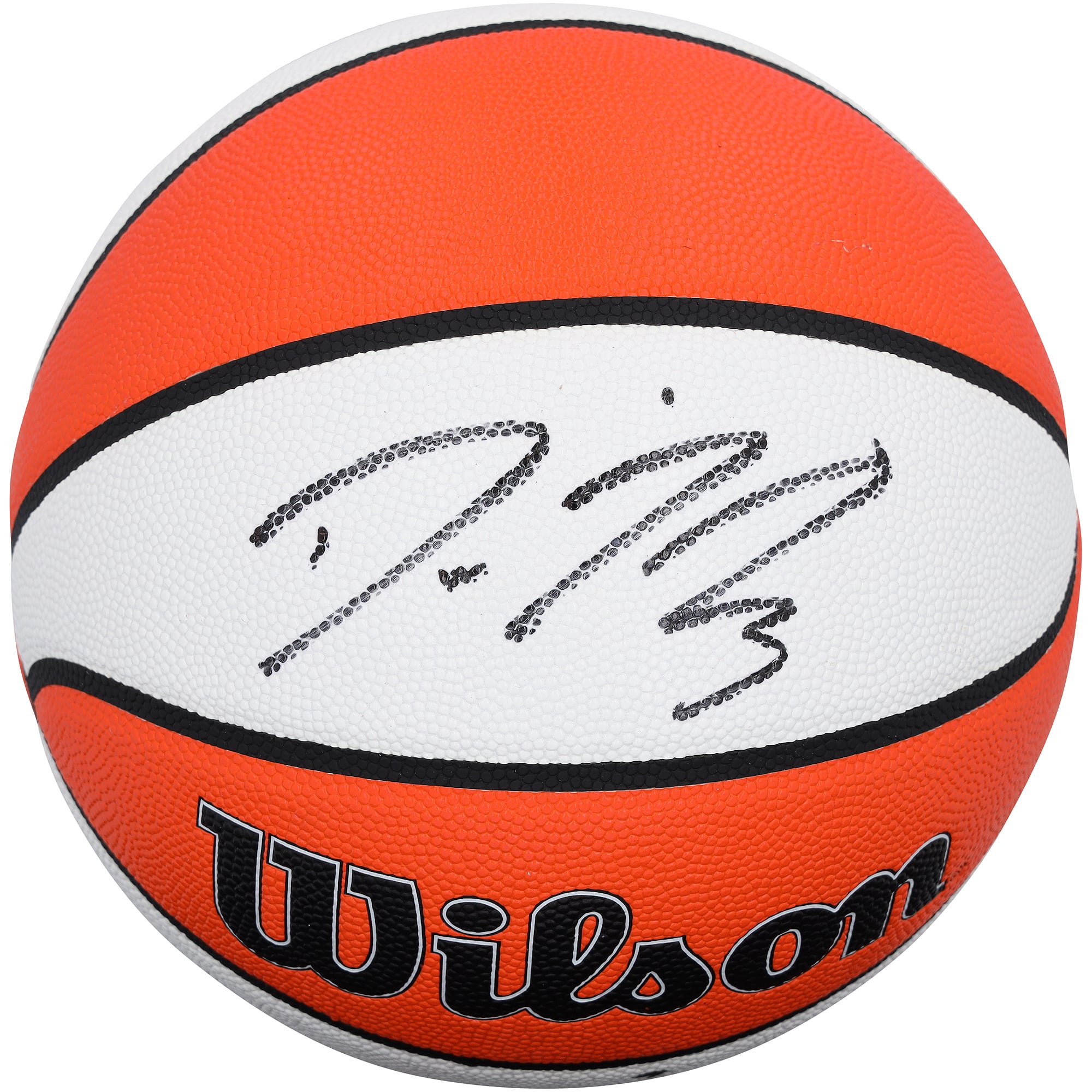 Ballon de basket-ball WNBA Wilson Authentic Series autographié par Diana Taurasi (Phoenix Mercury)