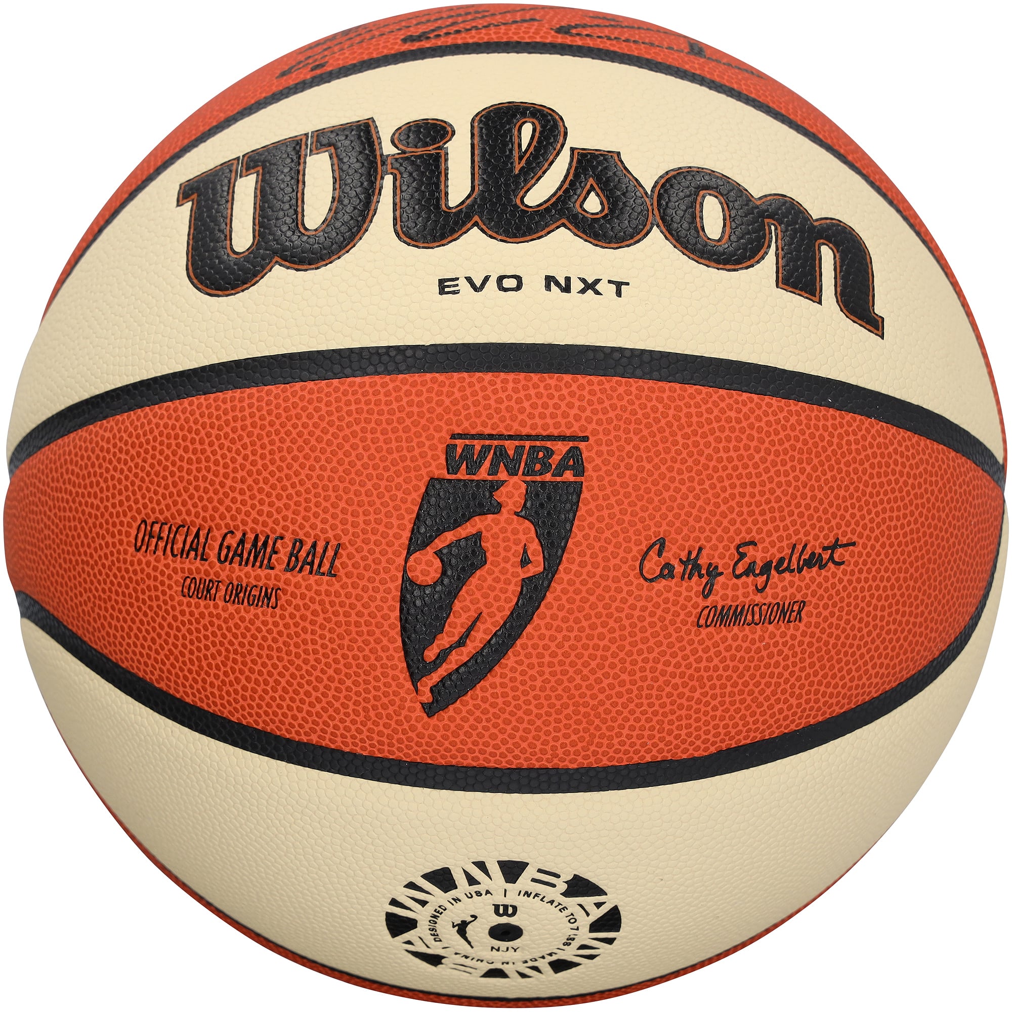Ballon de basket-ball officiel WNBA Wilson autographié par Diana Taurasi (Phoenix Mercury) avec plusieurs inscriptions - Édition limitée à 10 exemplaires
