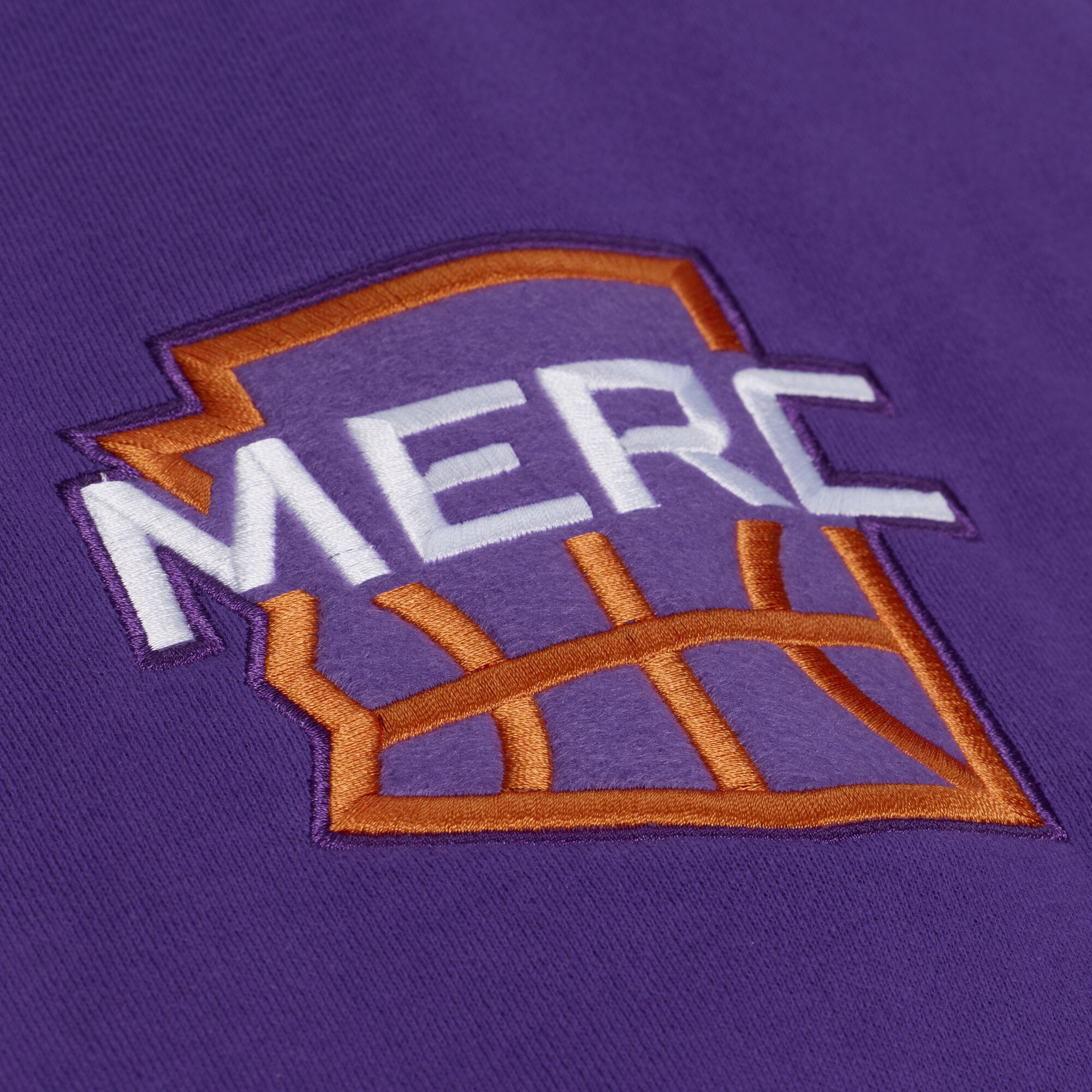 Men's Mitchell & Ness Purple Phoenix Mercury Fleece Hoodie