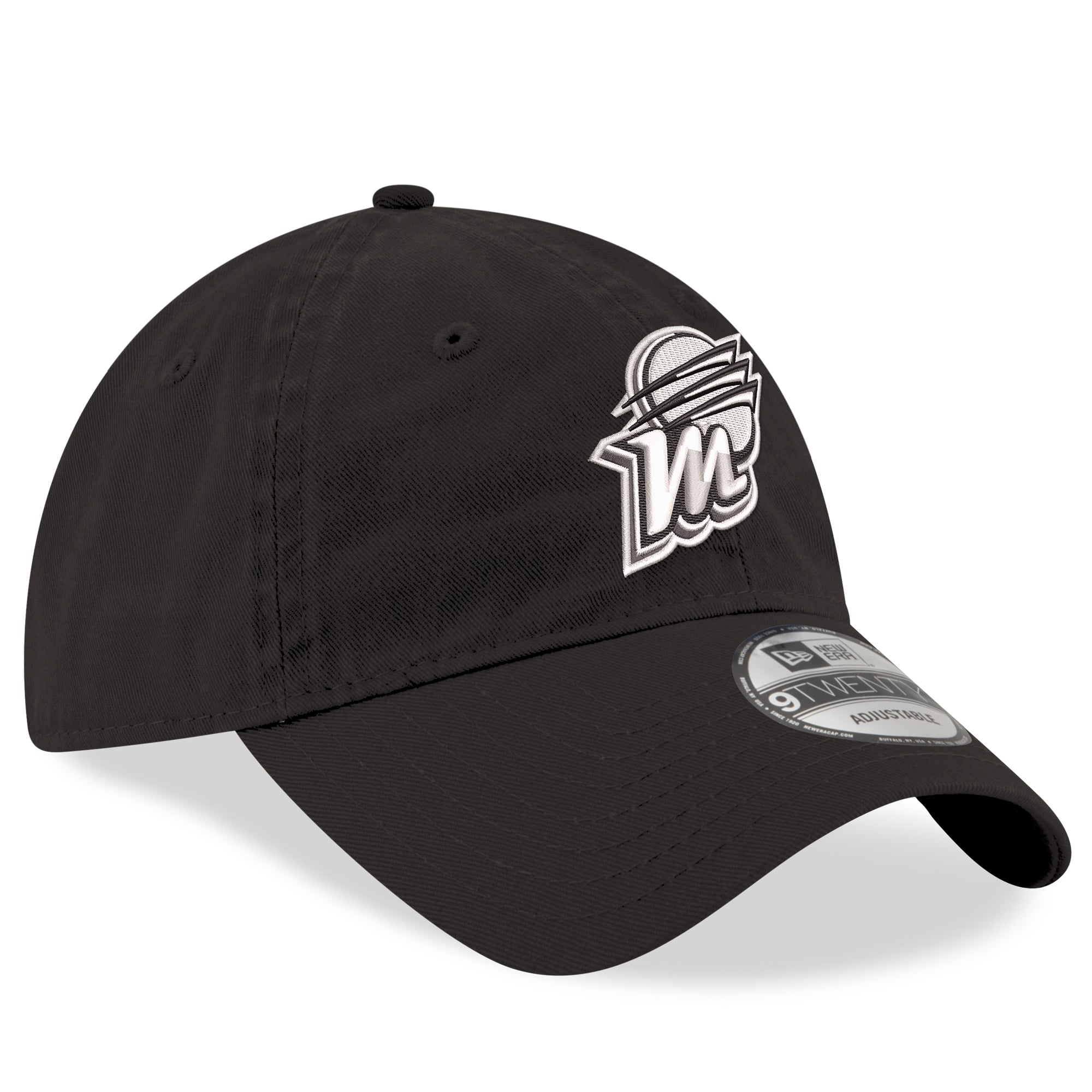 Men's New Era Black Phoenix Mercury 9TWENTY Adjustable Hat