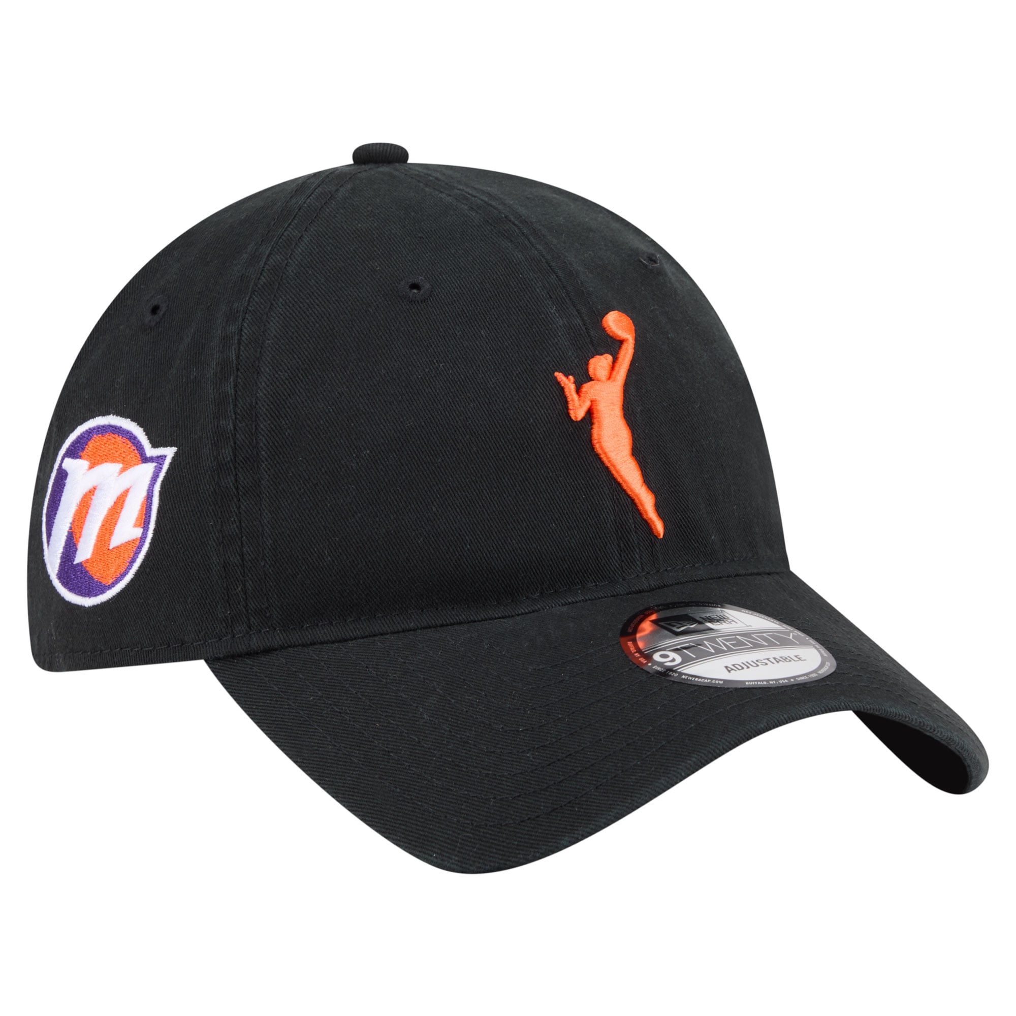 Casquette ajustable New Era Logowoman 9TWENTY noire Phoenix Mercury pour homme